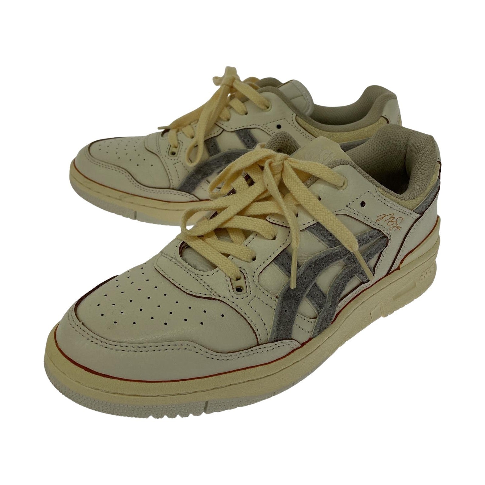 スニーカー ASICS EX89 WHISPER WHITE/COOL GREY 27cm 27cm (US9 UK8 1/2 EU44) グレー