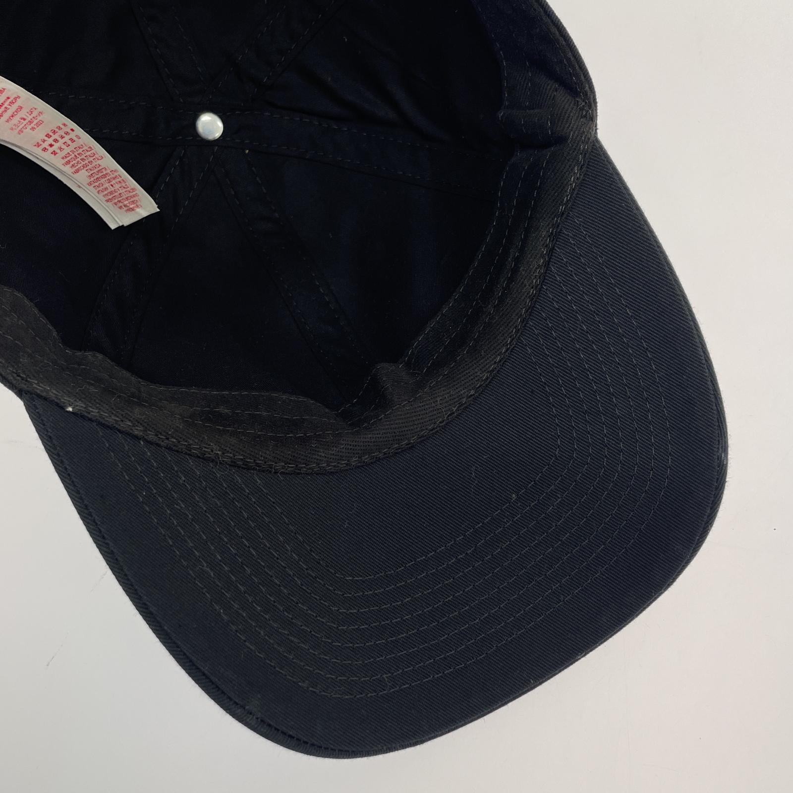 その他帽子 MARNI 24SS 刺繍ロゴ ベースボールキャップ S 黒 CLZC0108S0 ブラック
