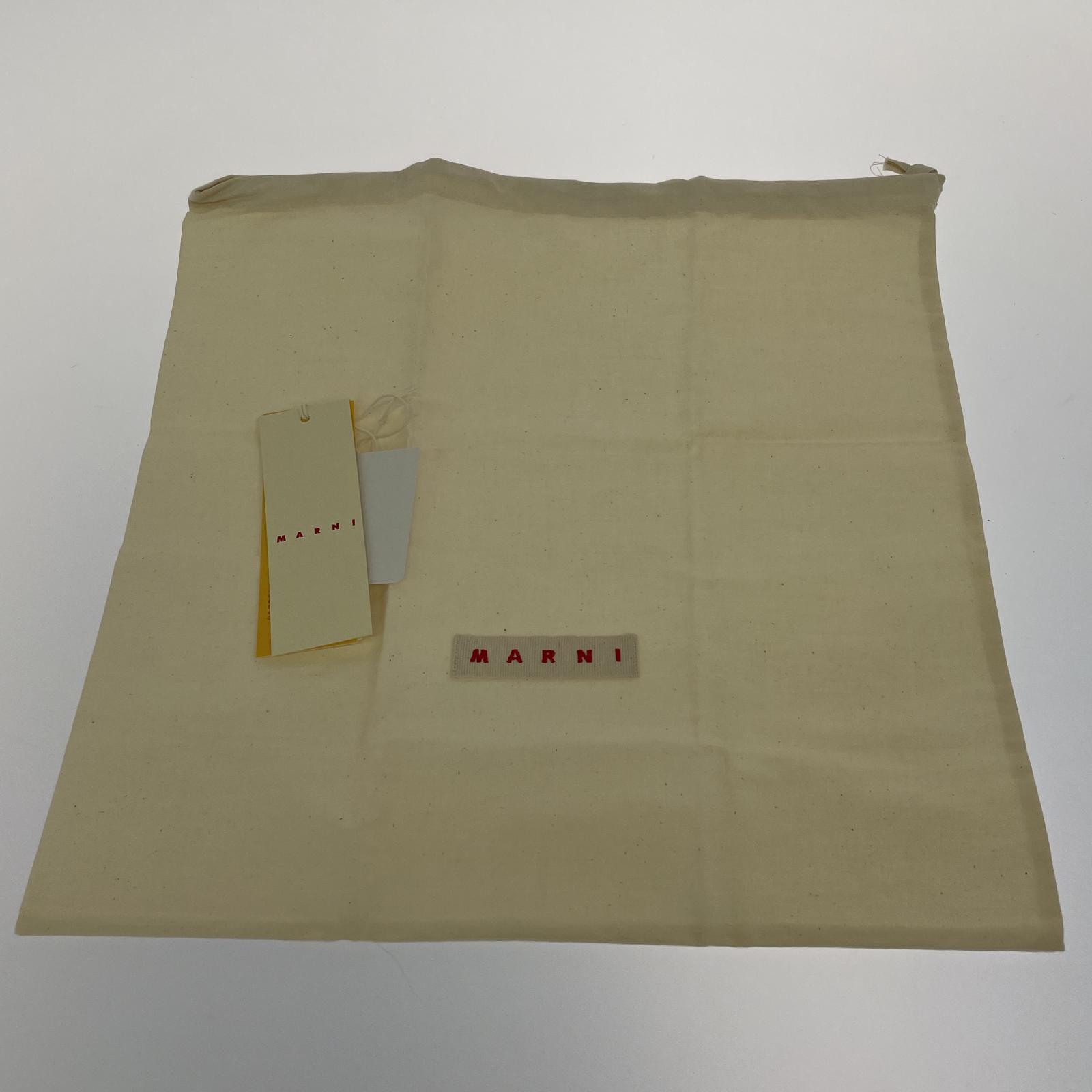 その他帽子 MARNI 24SS 刺繍ロゴ ベースボールキャップ S 黒 CLZC0108S0 ブラック