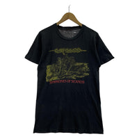 半袖Tシャツ CARCASS 90s バンドTシャツ M相当 フェードブラック ブラック