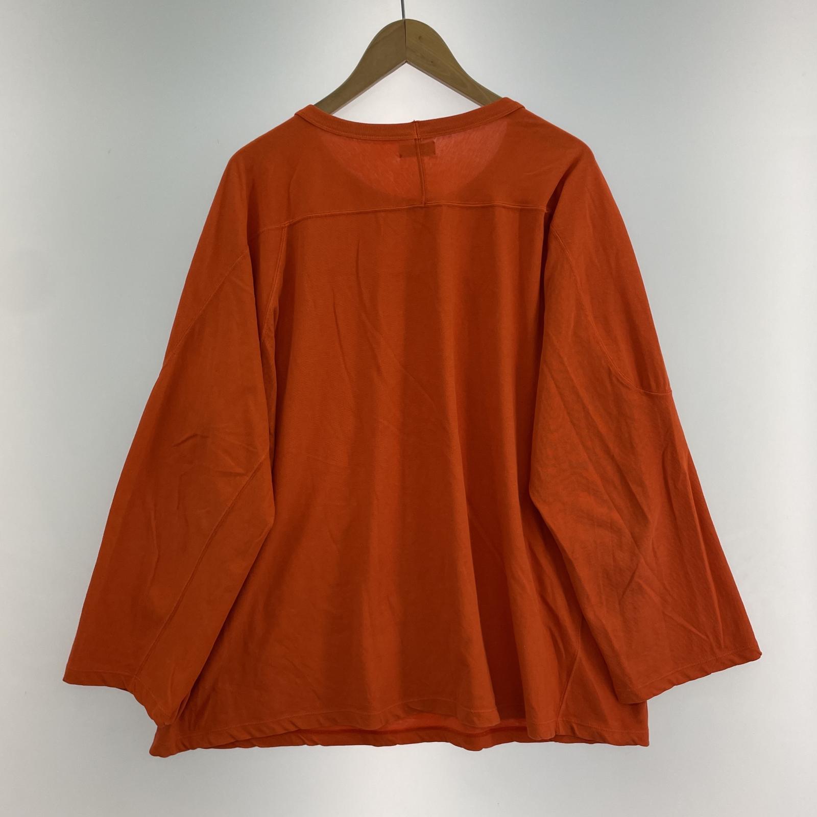 その他トップス MAATEE&SONS 24SS 強撚Cotton Foot Ball Tee 3 オレンジ 3 オレンジ