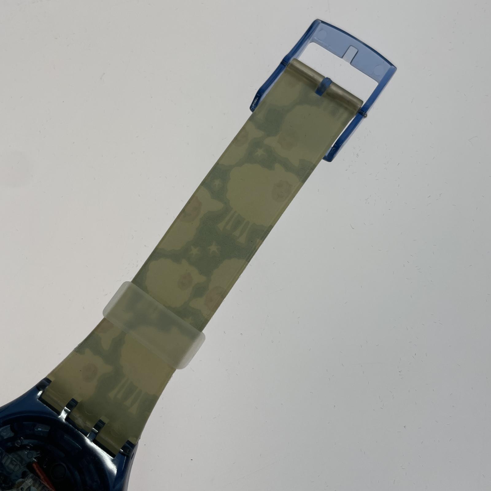 腕時計 Swatch ブラックシープ/QZ