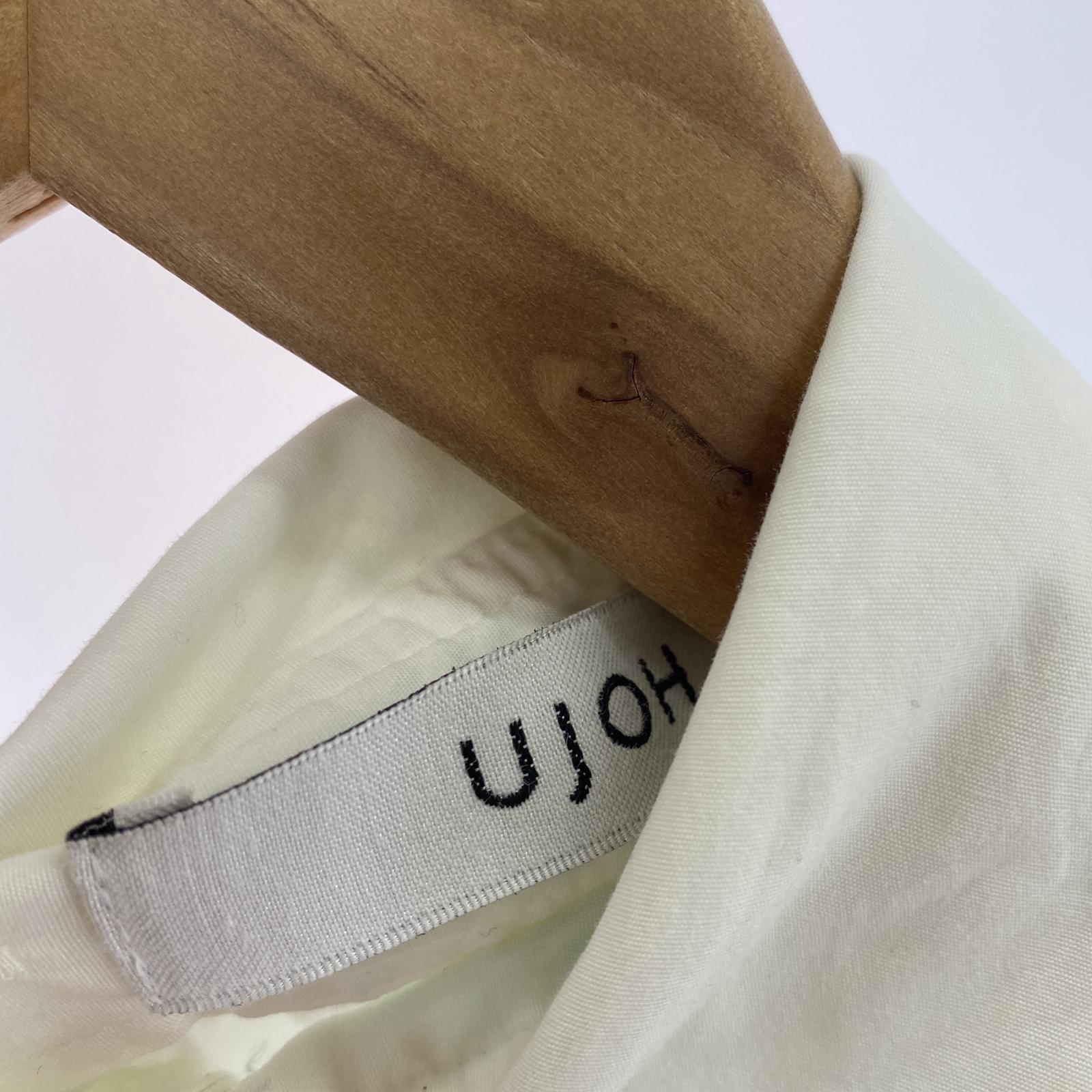 長袖シャツ Ujoh 両開き デザインシャツ 2 ホワイト 2 ホワイト