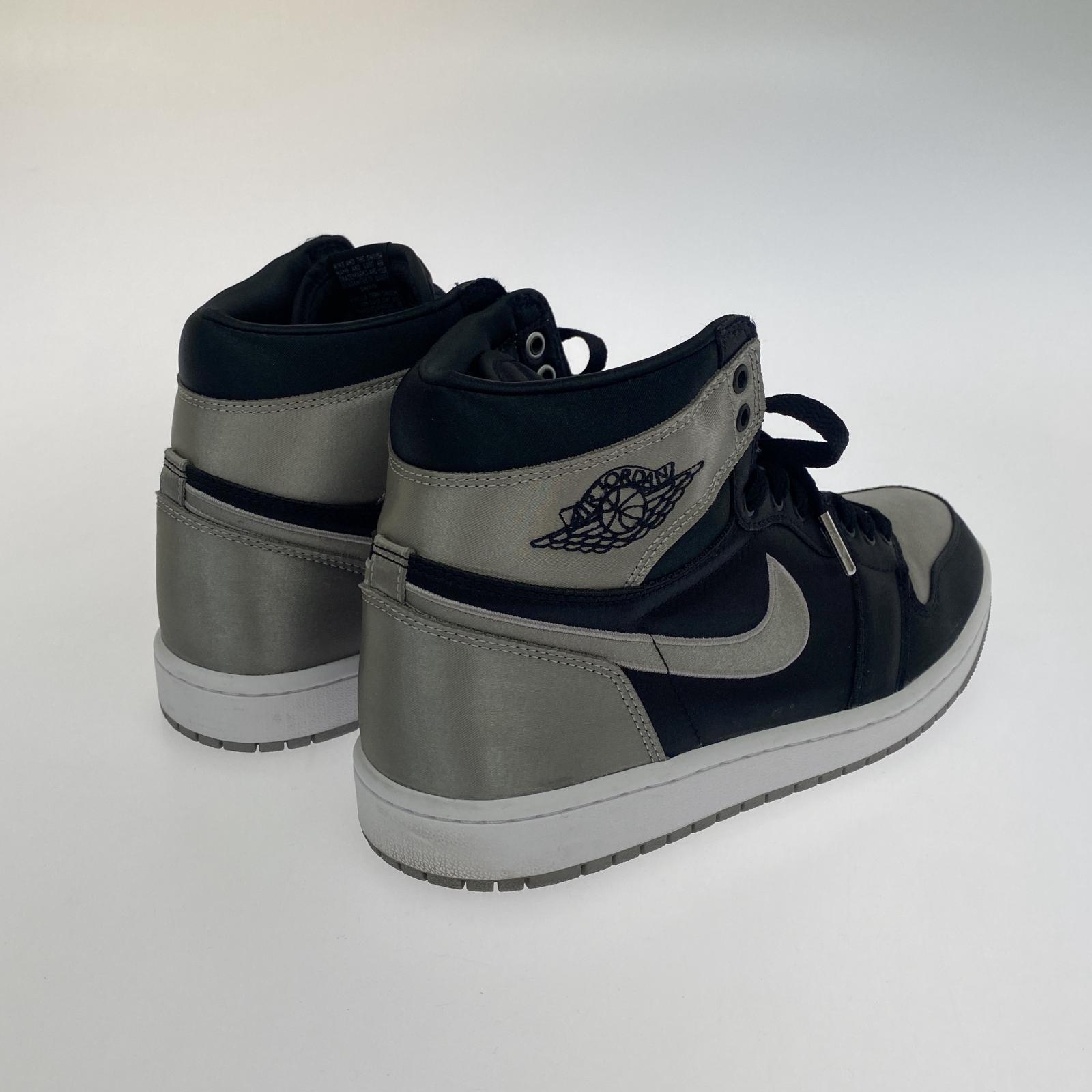 スニーカー NIKE AIR JORDAN 1 RETRO HIGH OG SATIN SHADOW 27cm (US9 UK8 1/2 EU44) ブラック