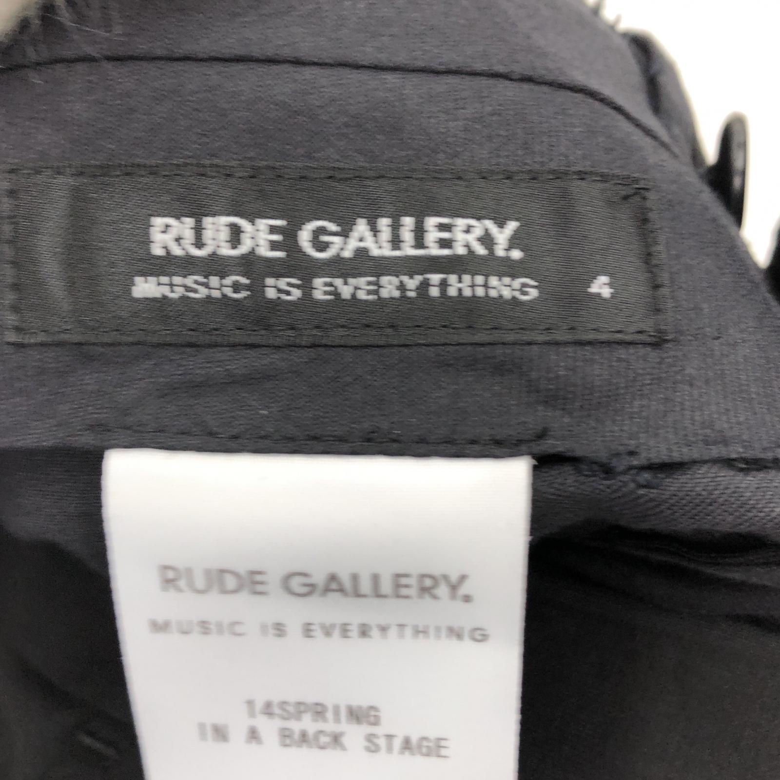 その他ボトムス RUDE GALLERY スラックス 黒(4) 4 ブラック