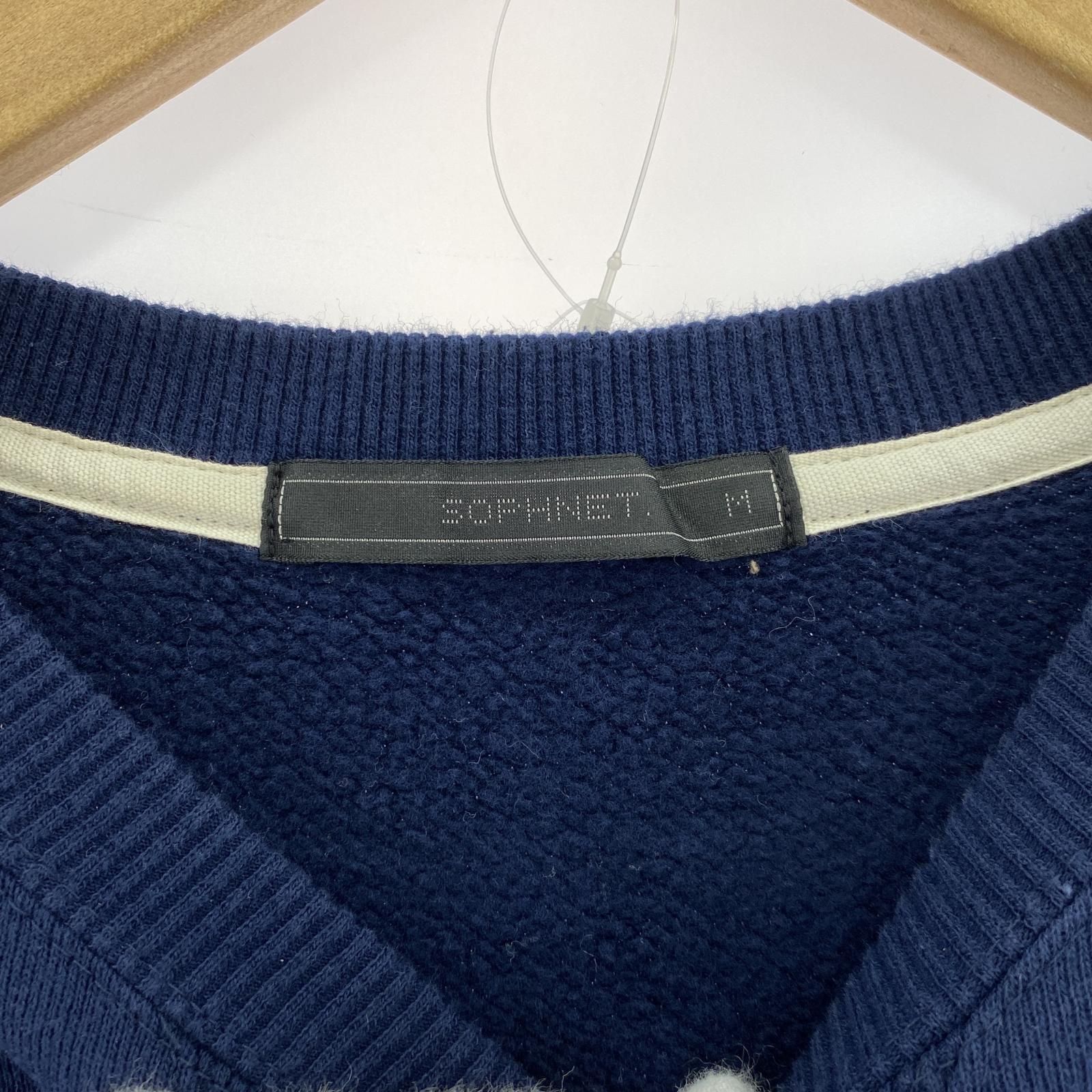 その他トップス SOPHNET. L/Sスウェット M NVY M ネイビー