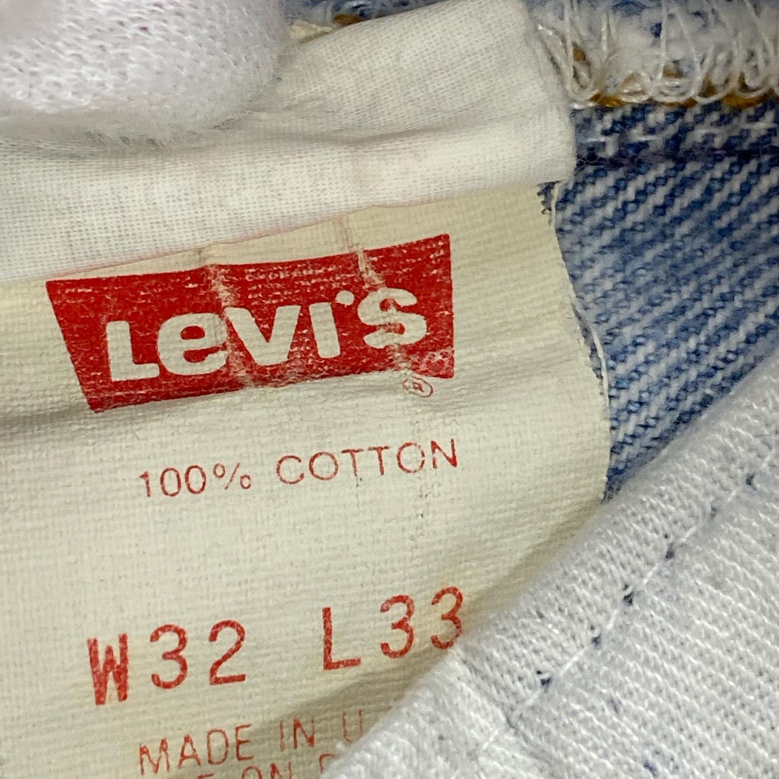 その他ボトムス Levi's 501-0000 USA製 バレンシア デニムパンツ 32 ブルー