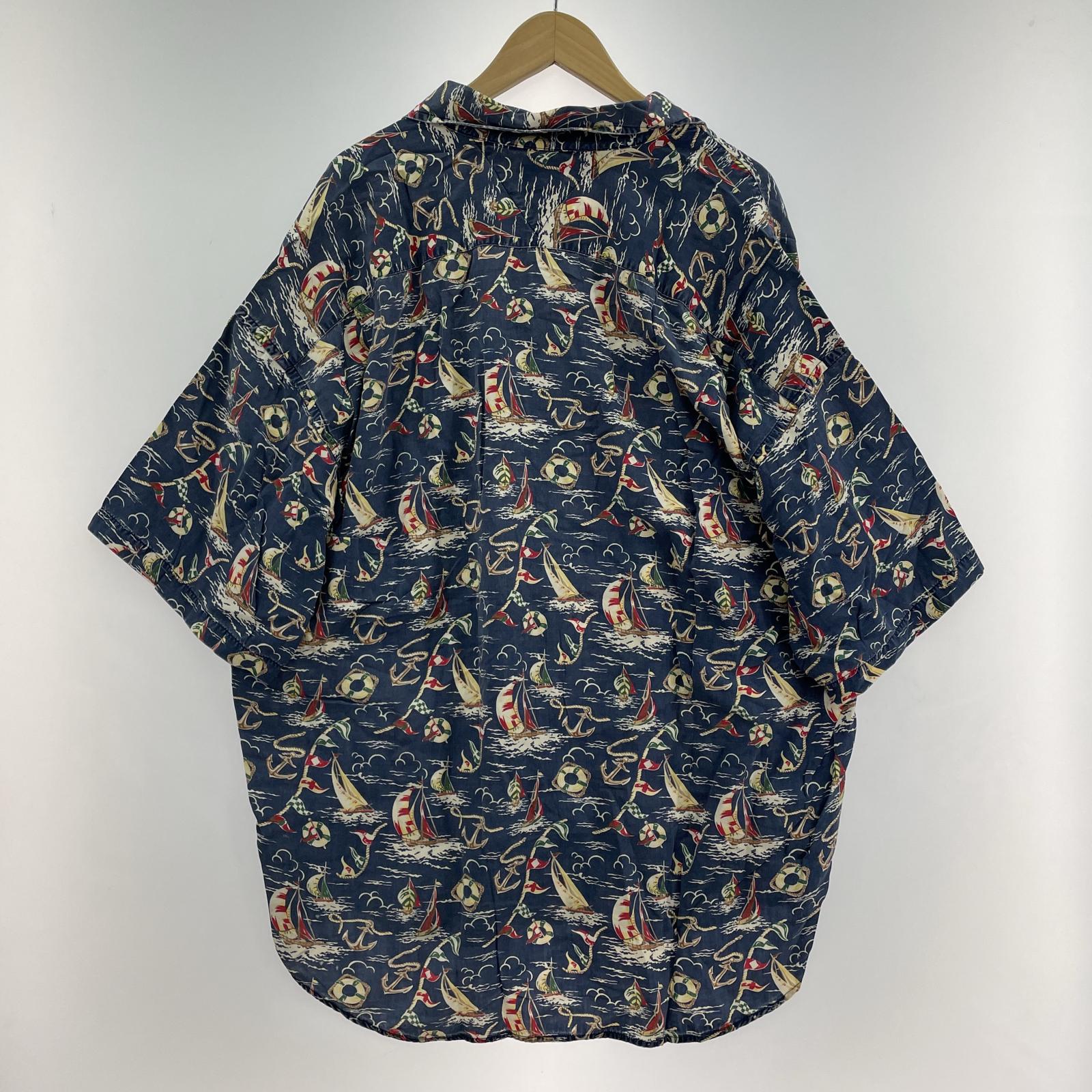 長袖シャツ TOMMY HILFIGER 90s レーヨン アロハシャツ