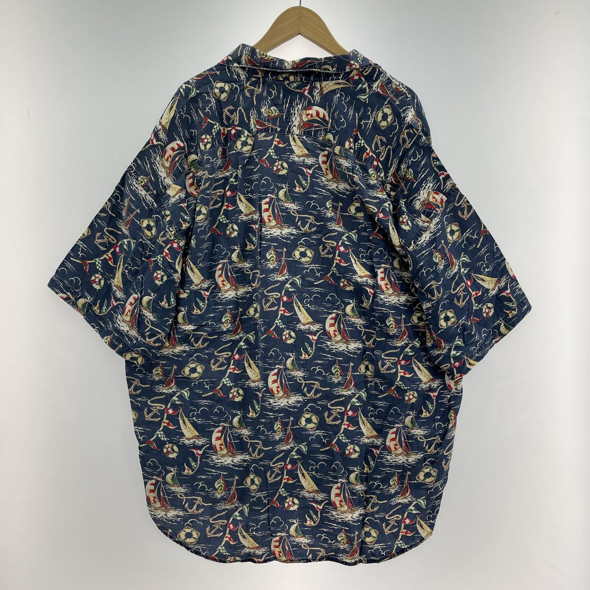 長袖シャツ TOMMY HILFIGER 90s レーヨン アロハシャツ