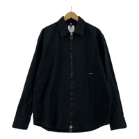その他アウター OAMC OVER ALL MASTER CLOTH ジップアップシャツ 黒 M ブラック
