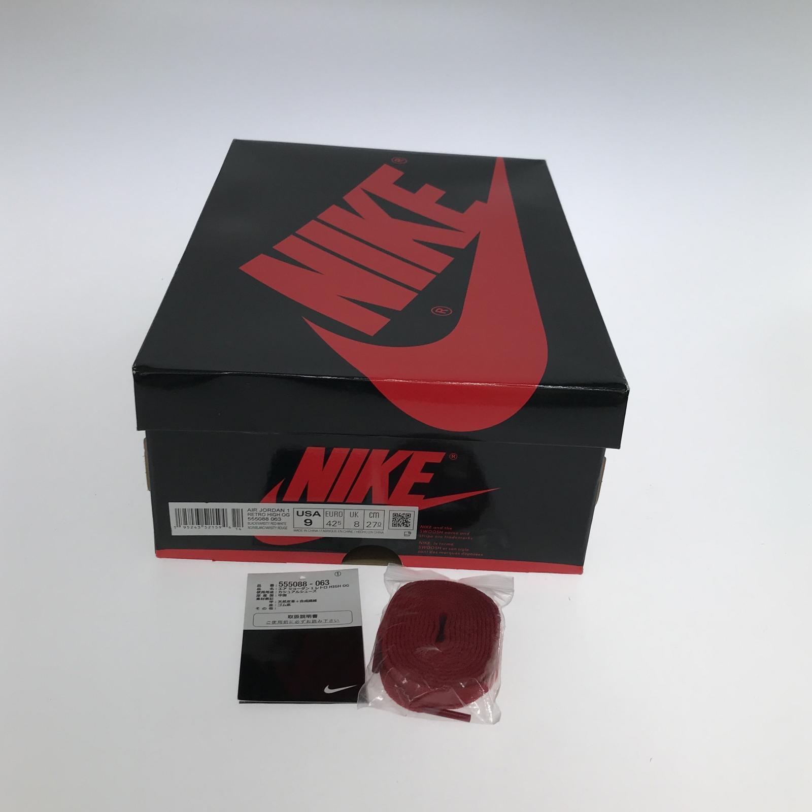 スニーカー NIKE AJ1 RETRO HIGH OG 27cm 27cm (US9 UK8 1/2 EU44)