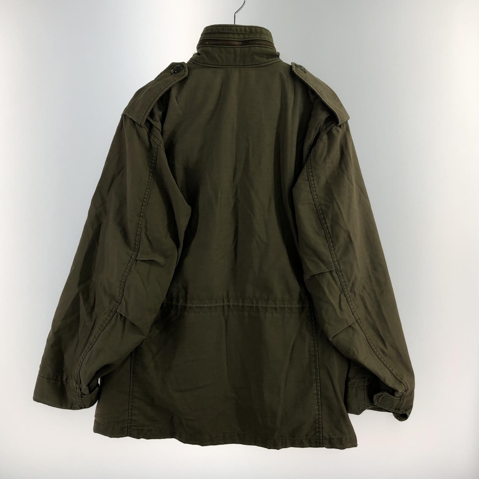 その他アウター 70-80s UA ARMY M-65 3rd ブラスジップ ミリタリージャケット S