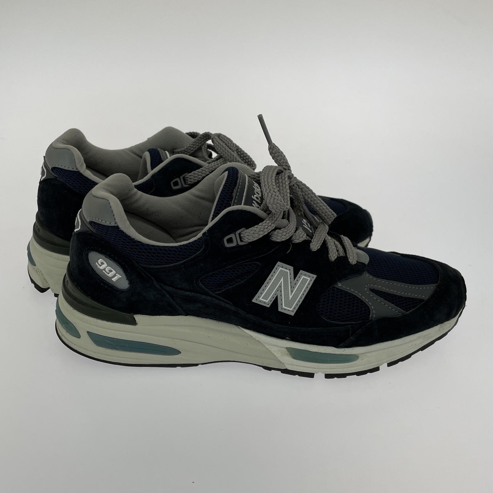 スニーカー NEW BALANCE ENGLAND製 M991NV2 size25 イングランド ネイビー