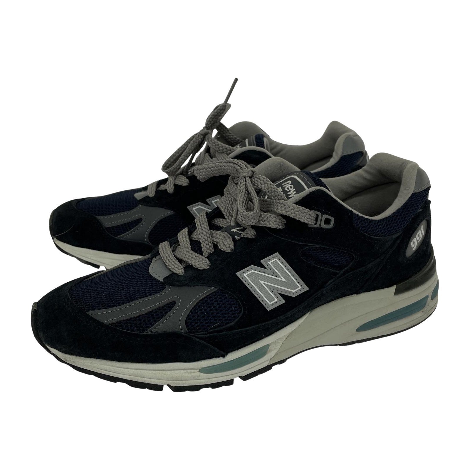 スニーカー NEW BALANCE ENGLAND製 M991NV2 size25 イングランド ネイビー