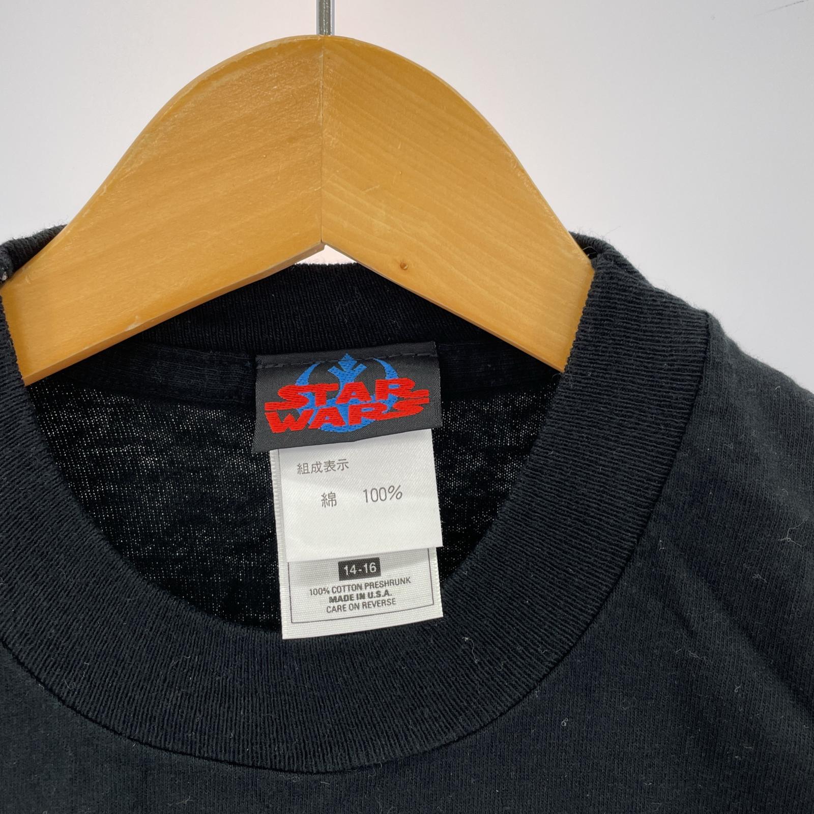 その他トップス 90s/スターウォーズ/USA製/オフィシャル映画Tシャツ ブラック