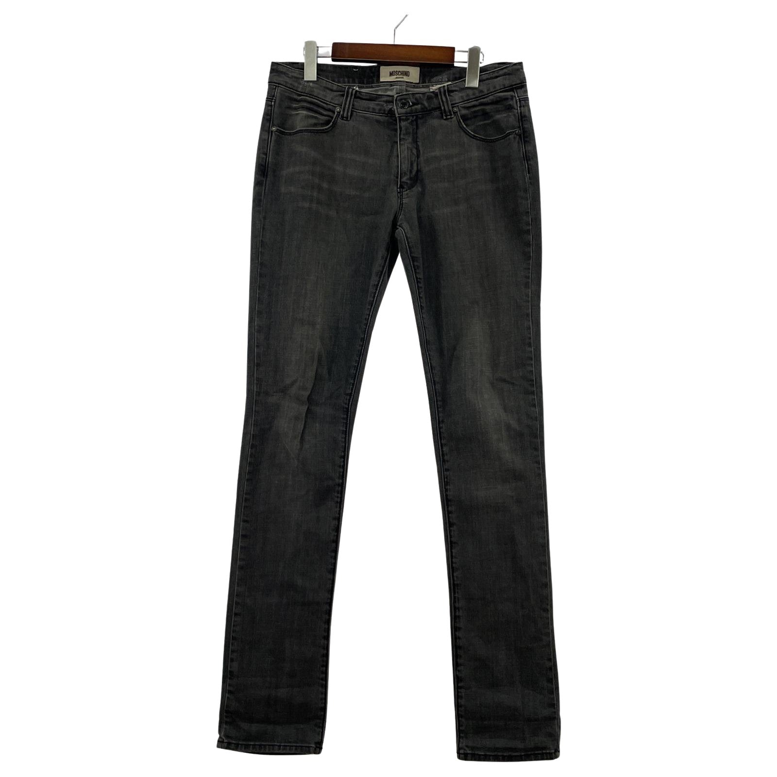 その他ボトムス MOSCHINO JEANS デニムパンツ 32 ブラック