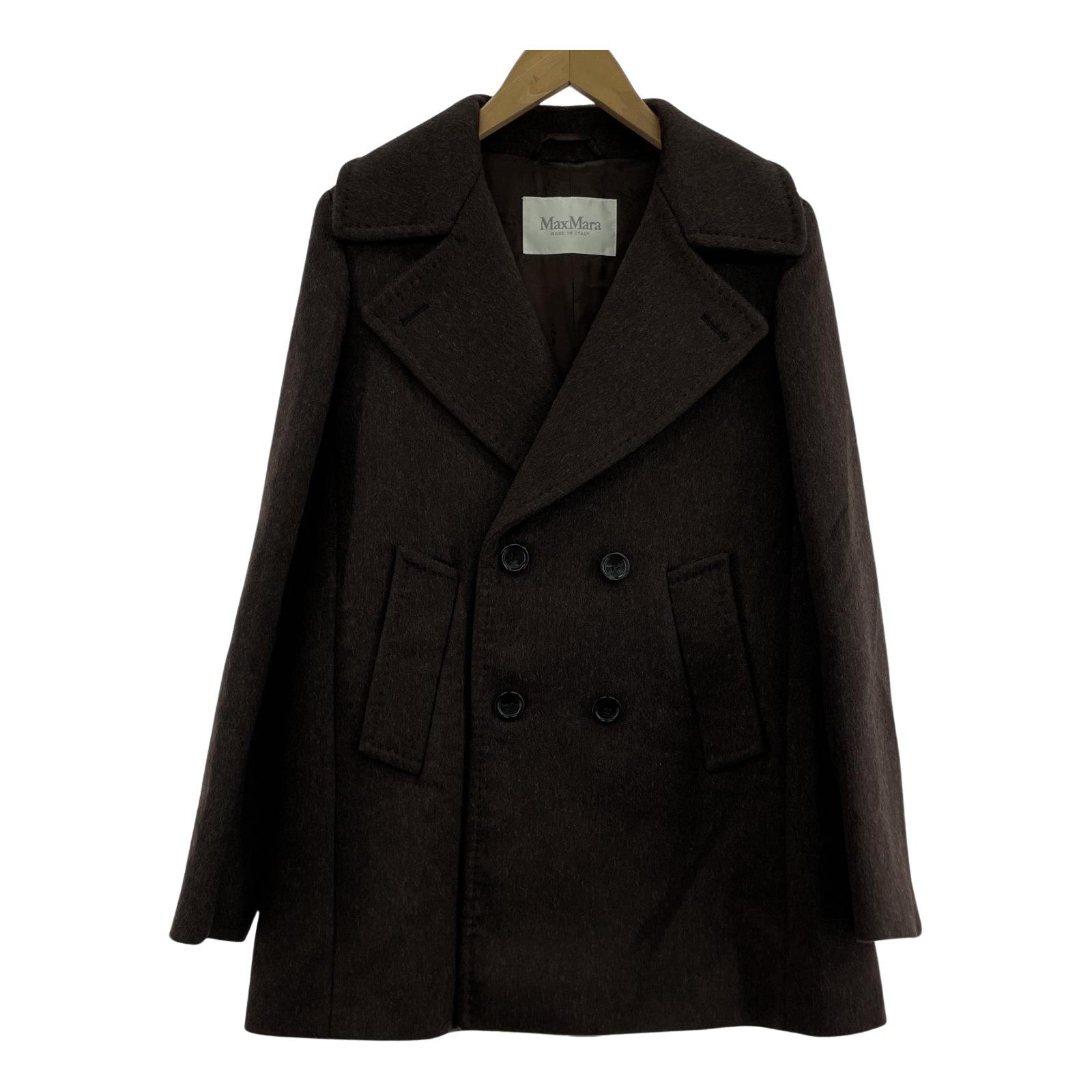 その他アウター Max Mara ウールダッフルコート(40) 40 ブラウン