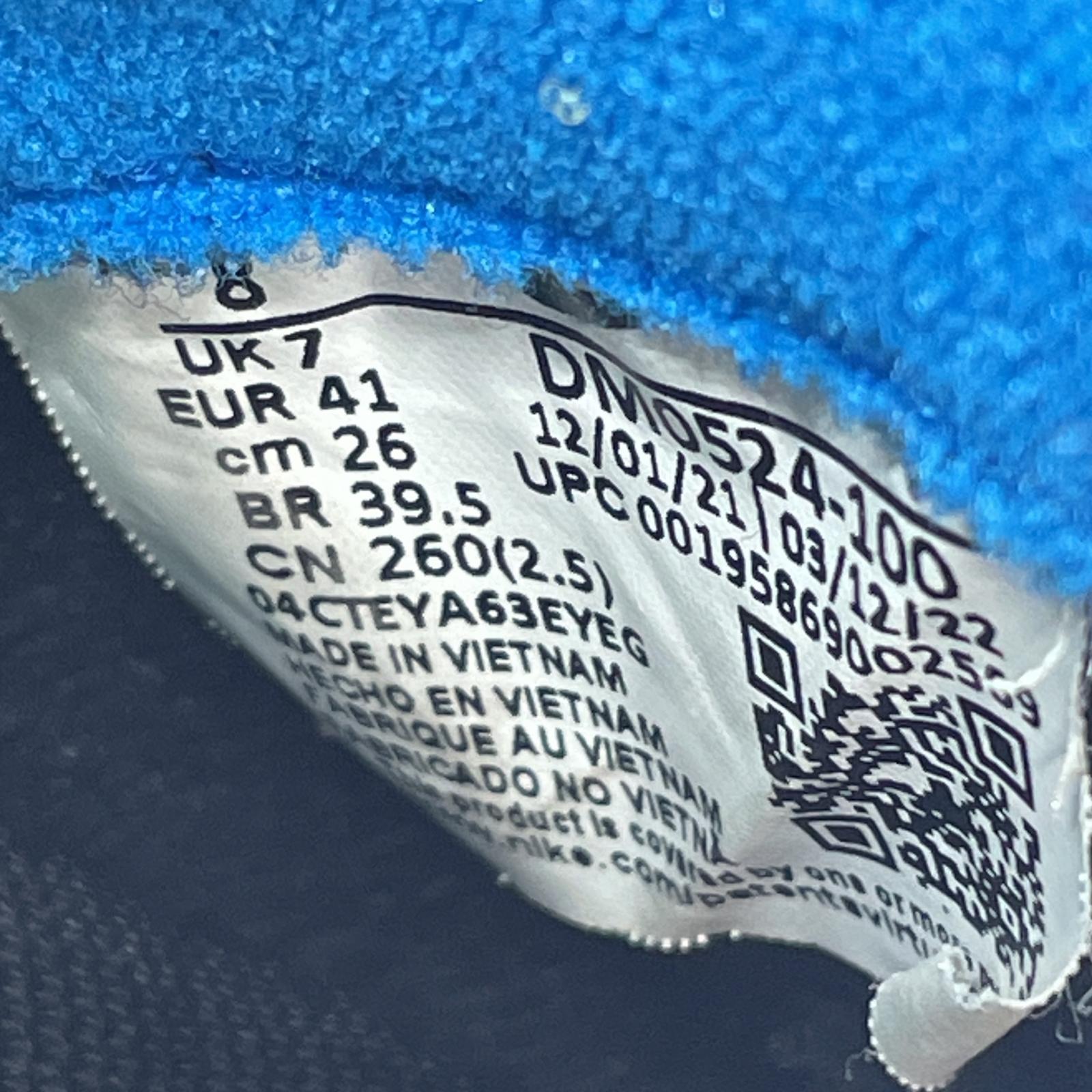 スニーカー NIKE AIR ZOOM FLIGHT 95 PHOTO BLUE 26.0cm 26cm (US8 UK7 1/2 EU42) ホワイト