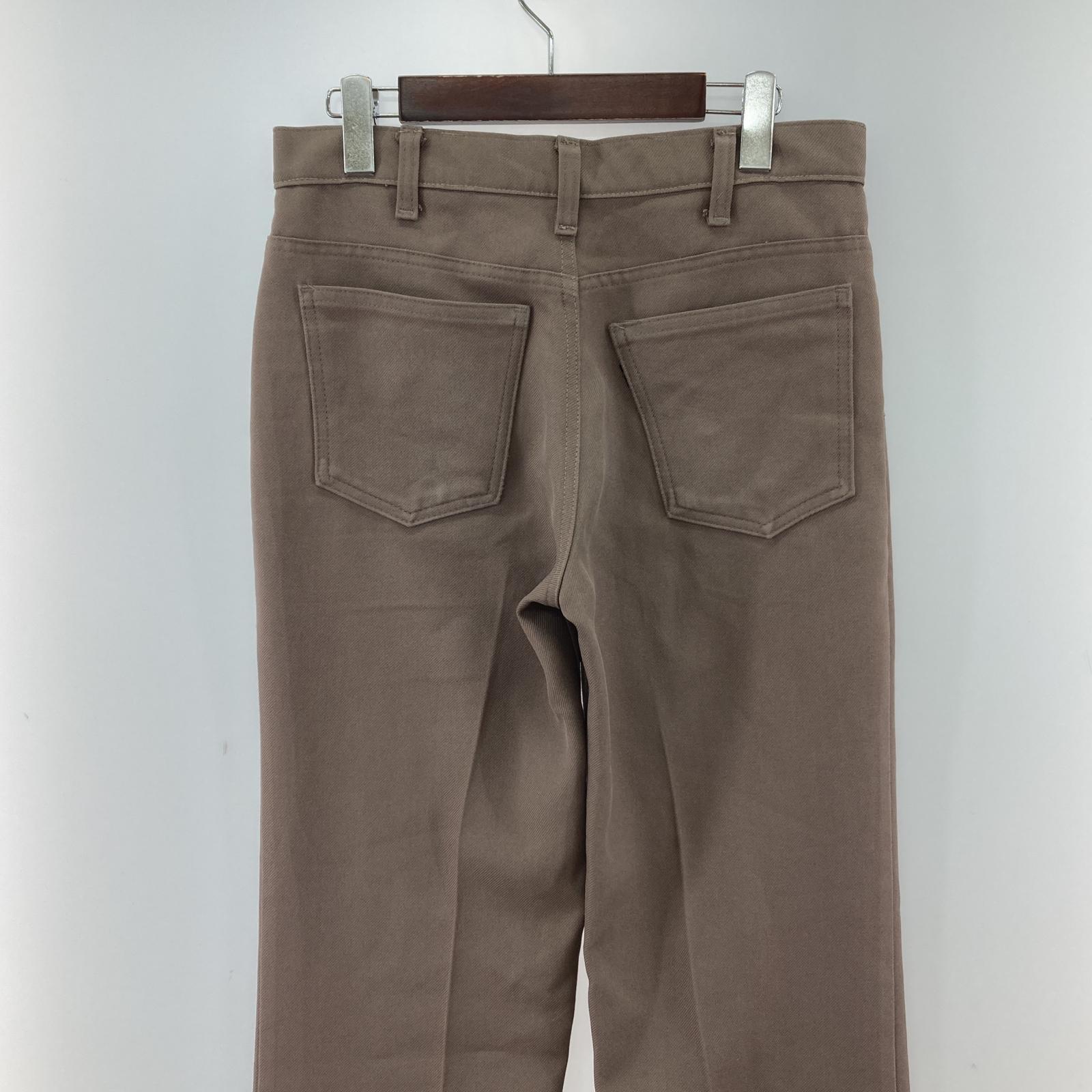 その他ボトムス 80s Levi's スラックスパンツ talonジップ W31 ベージュ