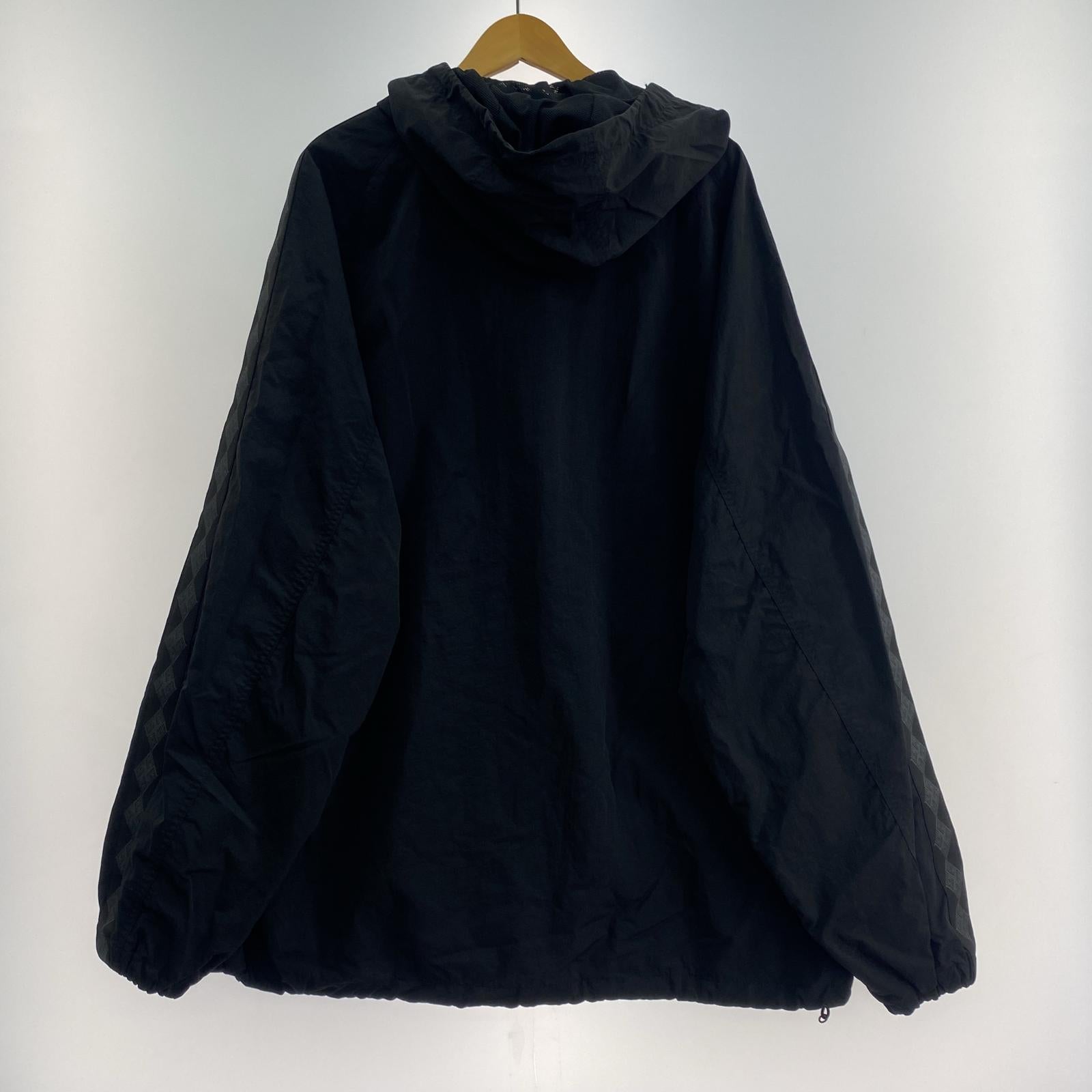 その他アウター BUDSPOOL GAKKIN 麻家紋アノラックパーカー (XXXL) ブラック 舐達麻 ブラック