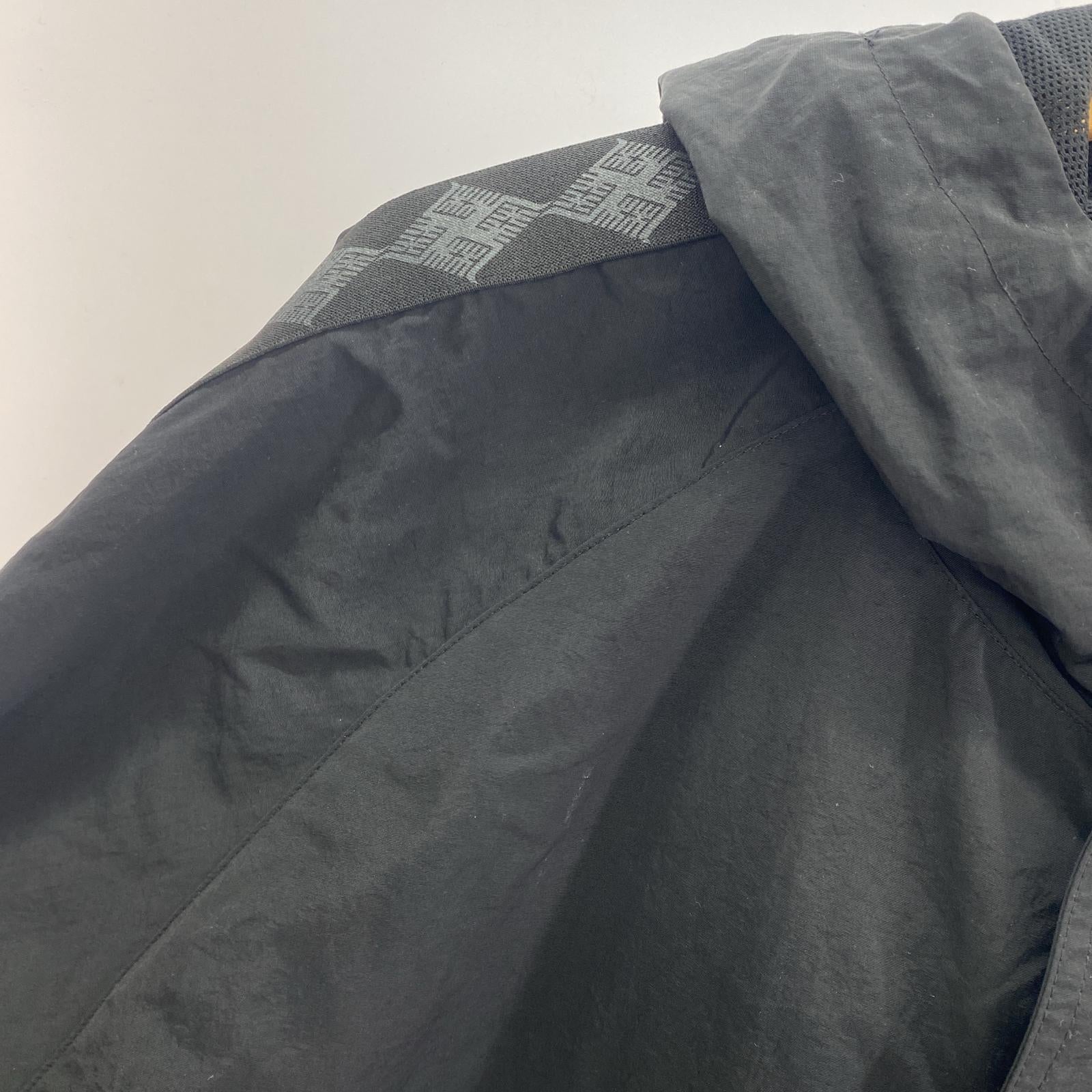 その他アウター BUDSPOOL GAKKIN 麻家紋アノラックパーカー (XXXL) ブラック 舐達麻 ブラック