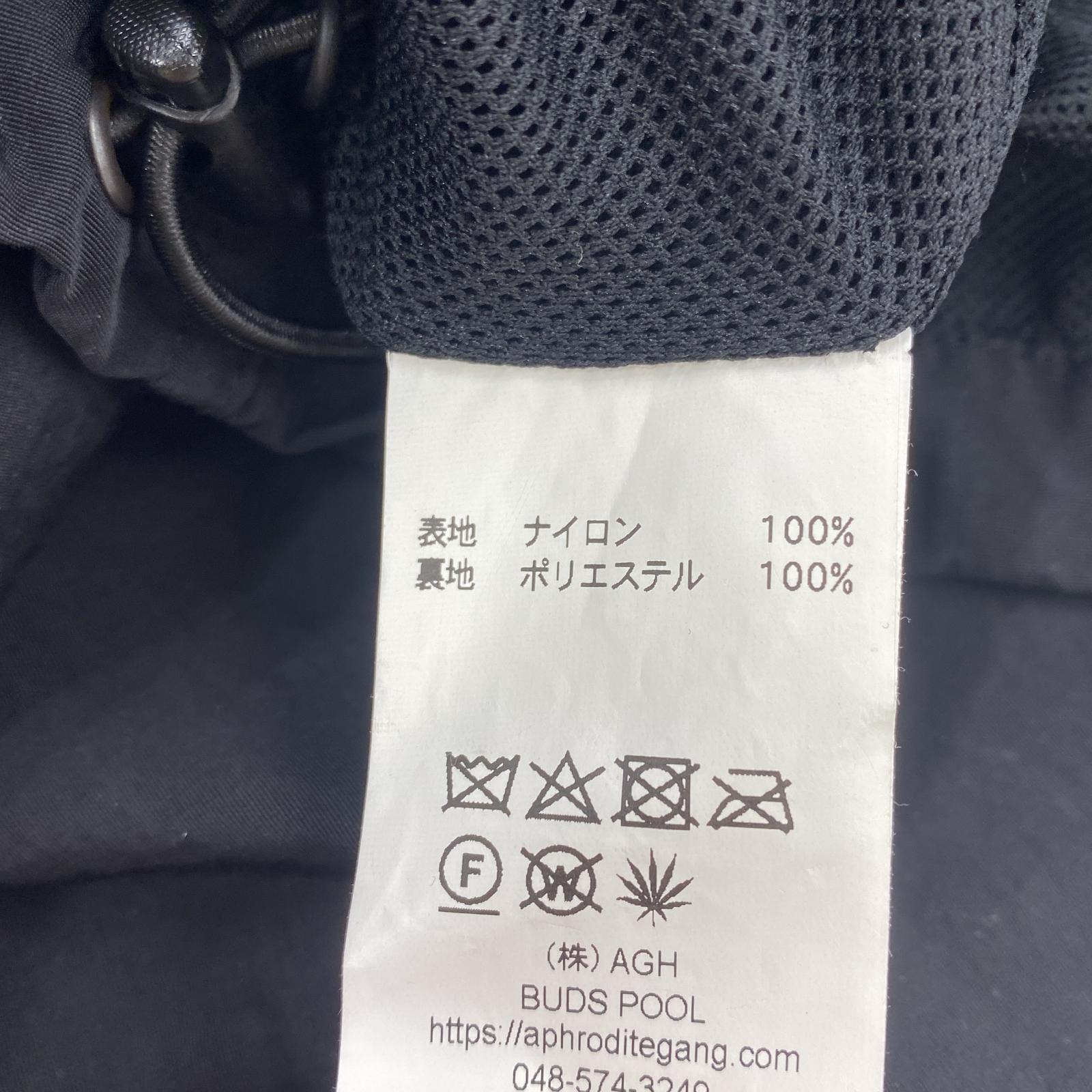 その他アウター BUDSPOOL GAKKIN 麻家紋アノラックパーカー (XXXL) ブラック 舐達麻 ブラック