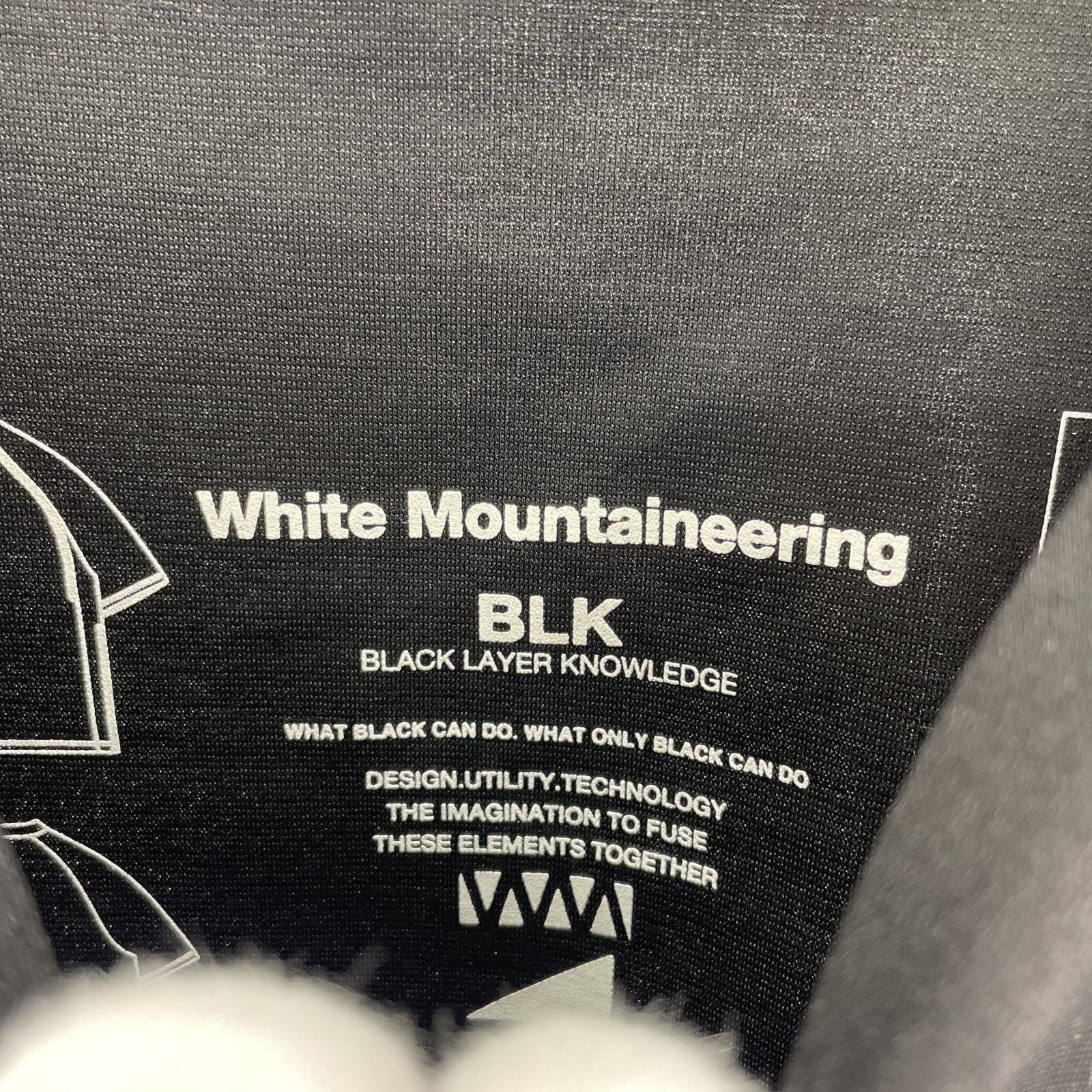 その他トップス WHITE MOUNTAINEERING SIDE ZIP TEE BLK (4) 4 ブラック