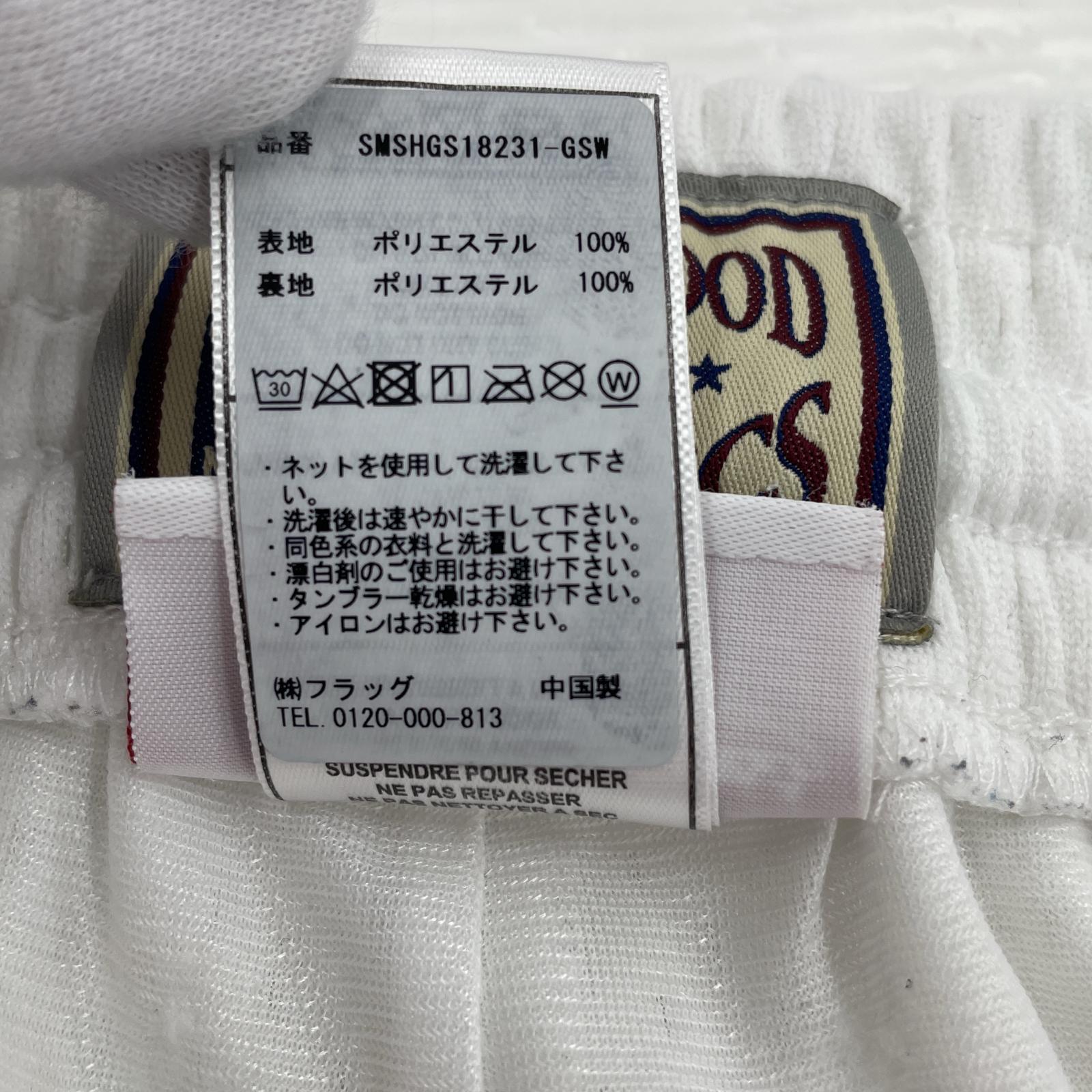 その他ボトムス mitchell&ness メッシュ ハーフパンツ ホワイト