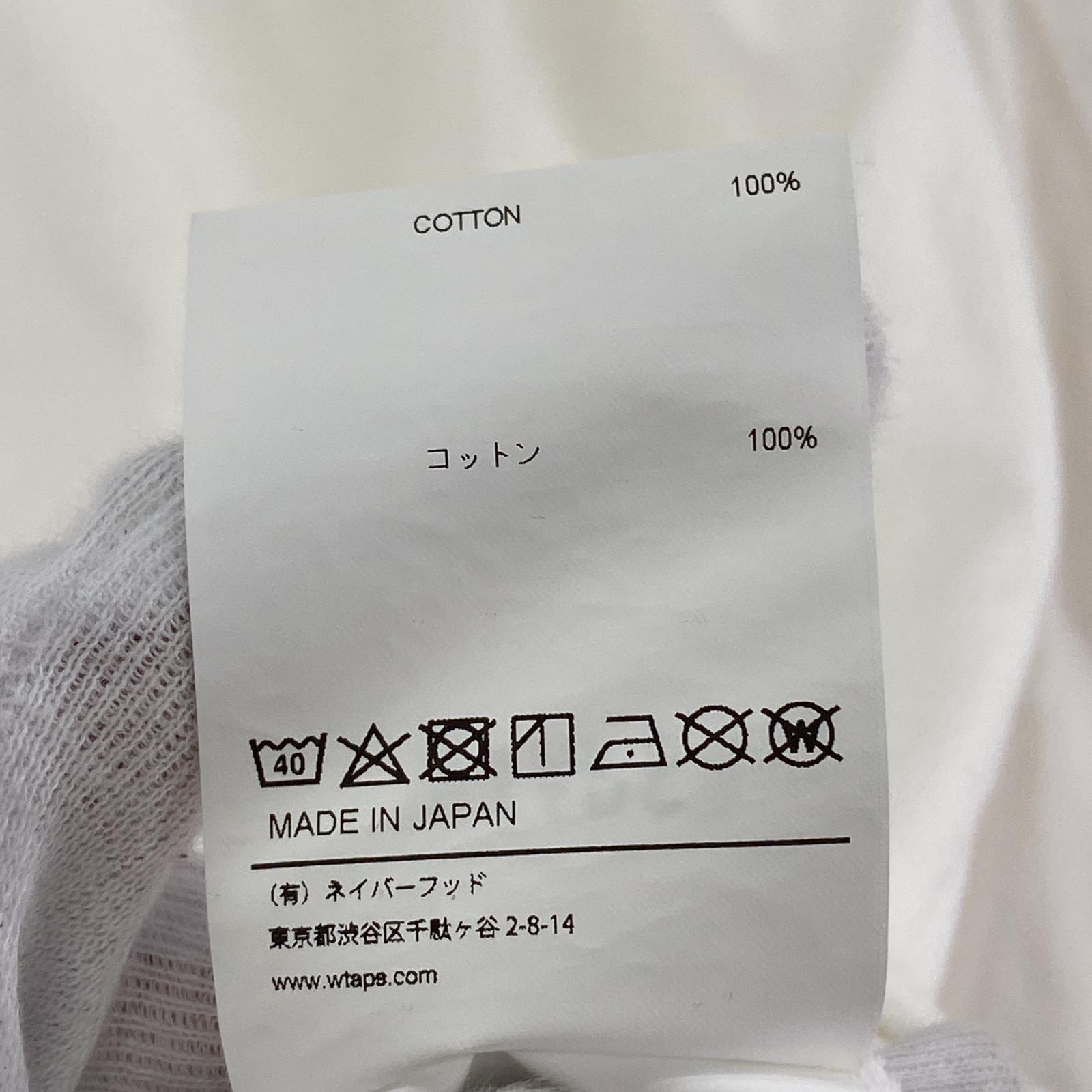 その他トップス WTAPS 23SS AII01 LS Cotton Protect (X02) ホワイト