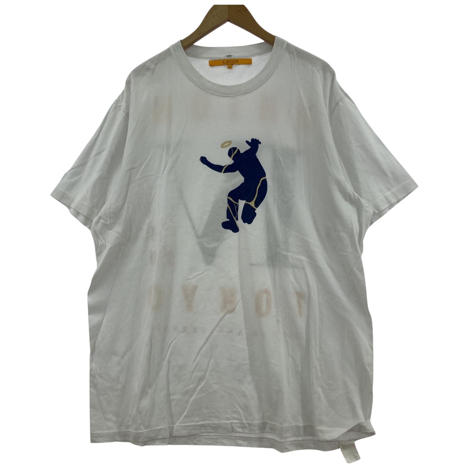 その他トップス UNION プリントTシャツ 白 (4) ホワイト