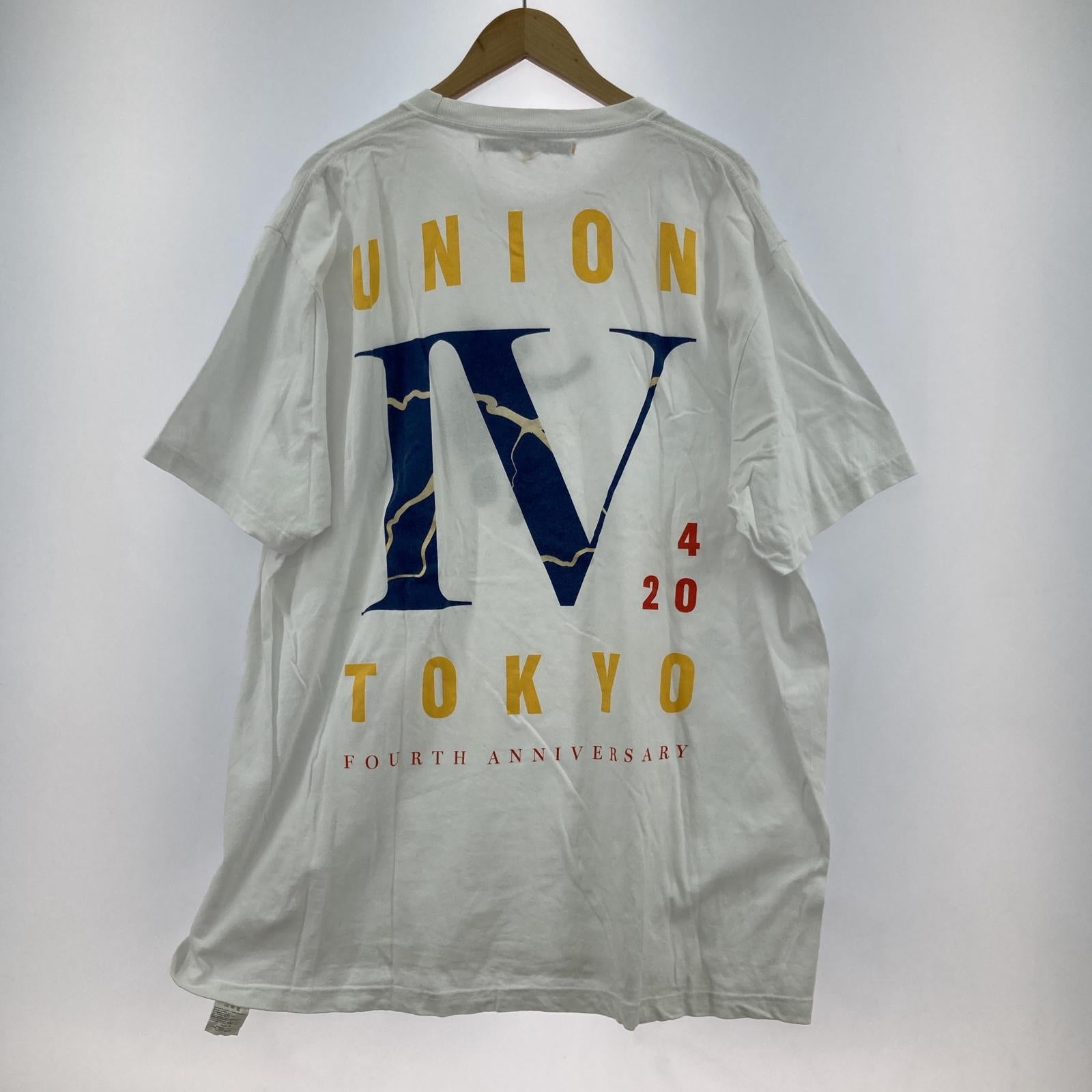 その他トップス UNION プリントTシャツ 白 (4) ホワイト