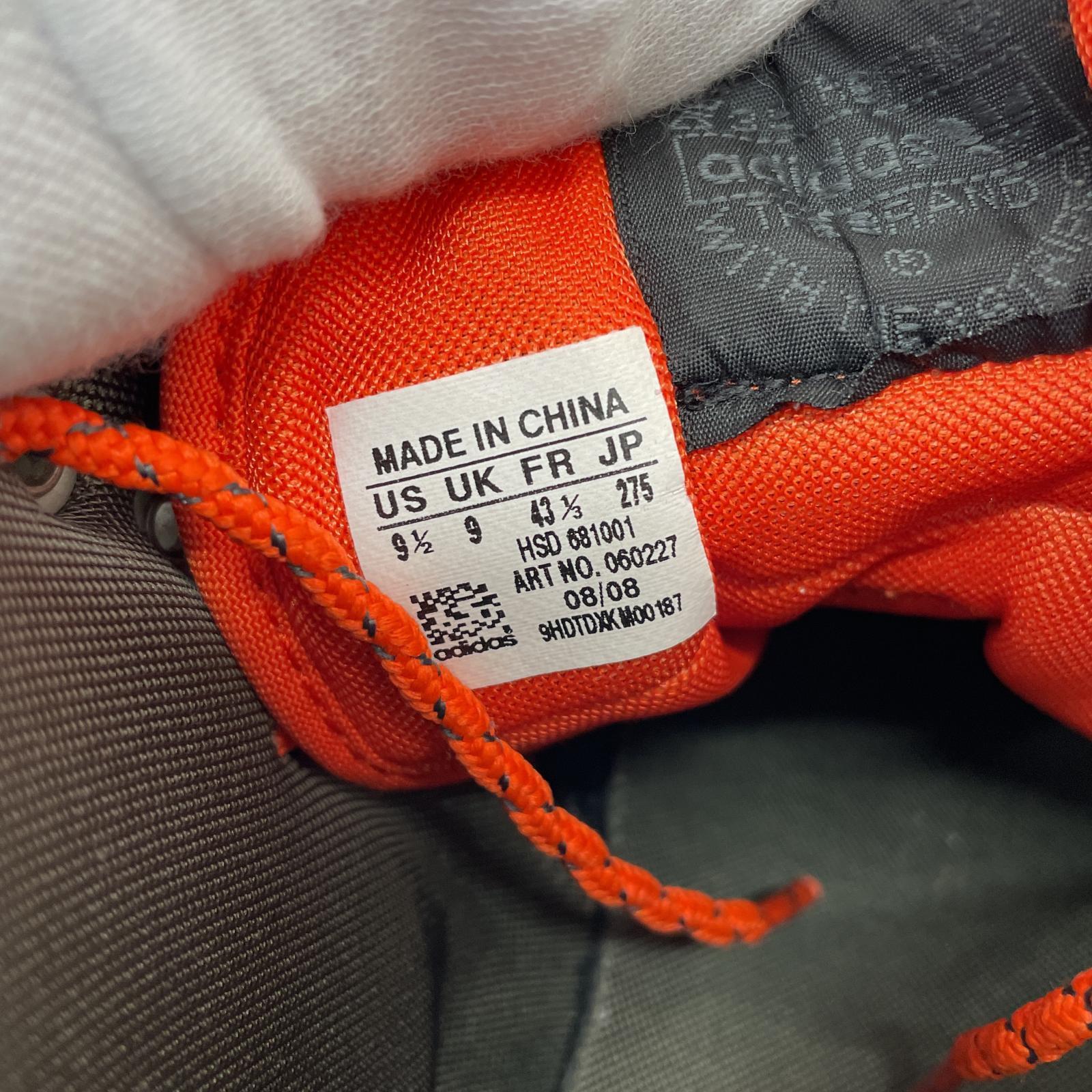 スニーカー adidas ハイカットスニーカー 27.5cm 27.5cm (US9 1/2 UK9 EU45) グレー