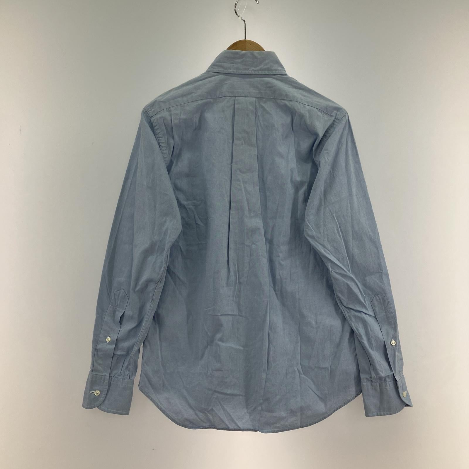 長袖シャツ INDIVIDUALIZED SHIRTS L/S シャツ ブルー