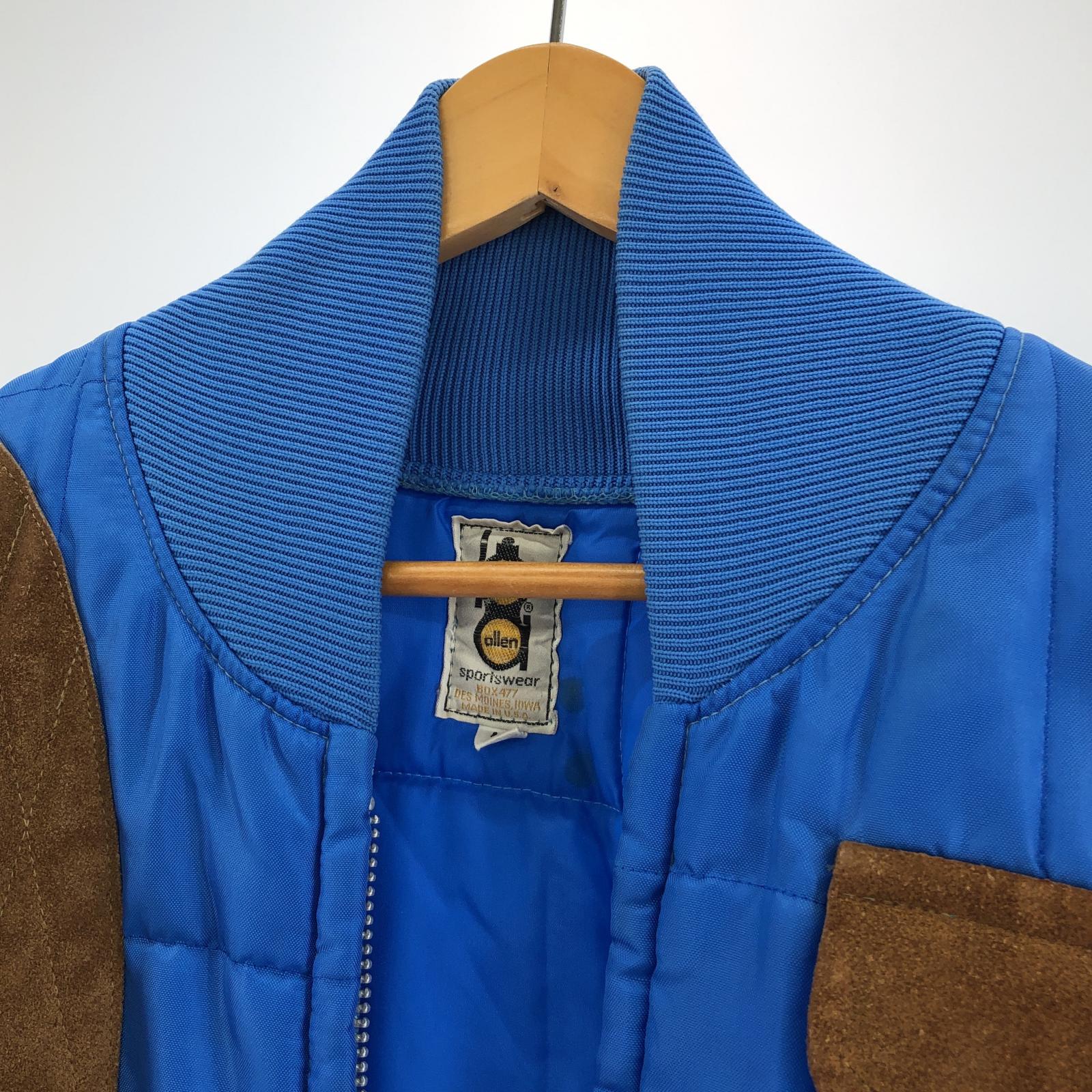 その他アウター ジップ破損 L ブルー