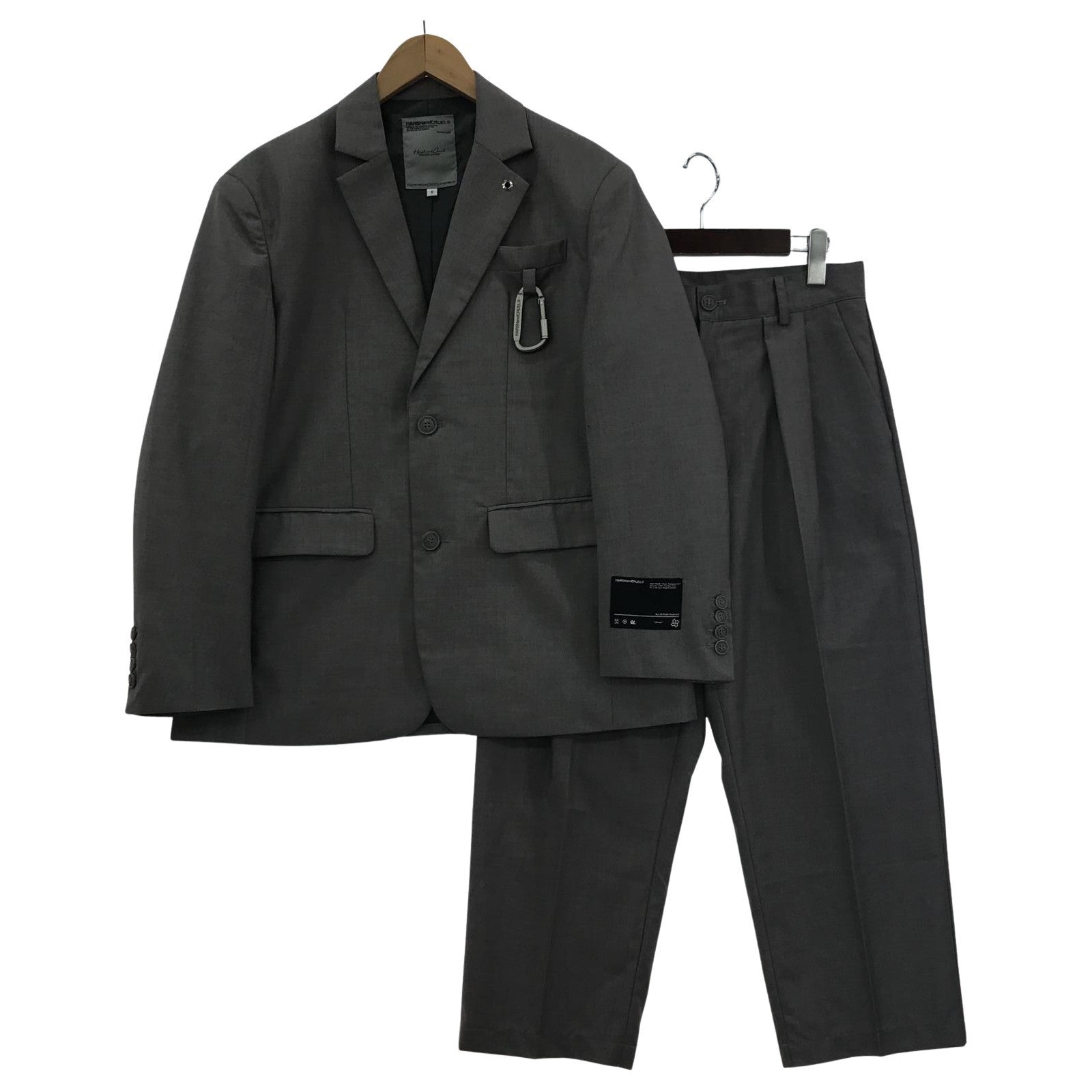 その他アウター HARSH AND CRUEL セットアップ GRY S S グレー
