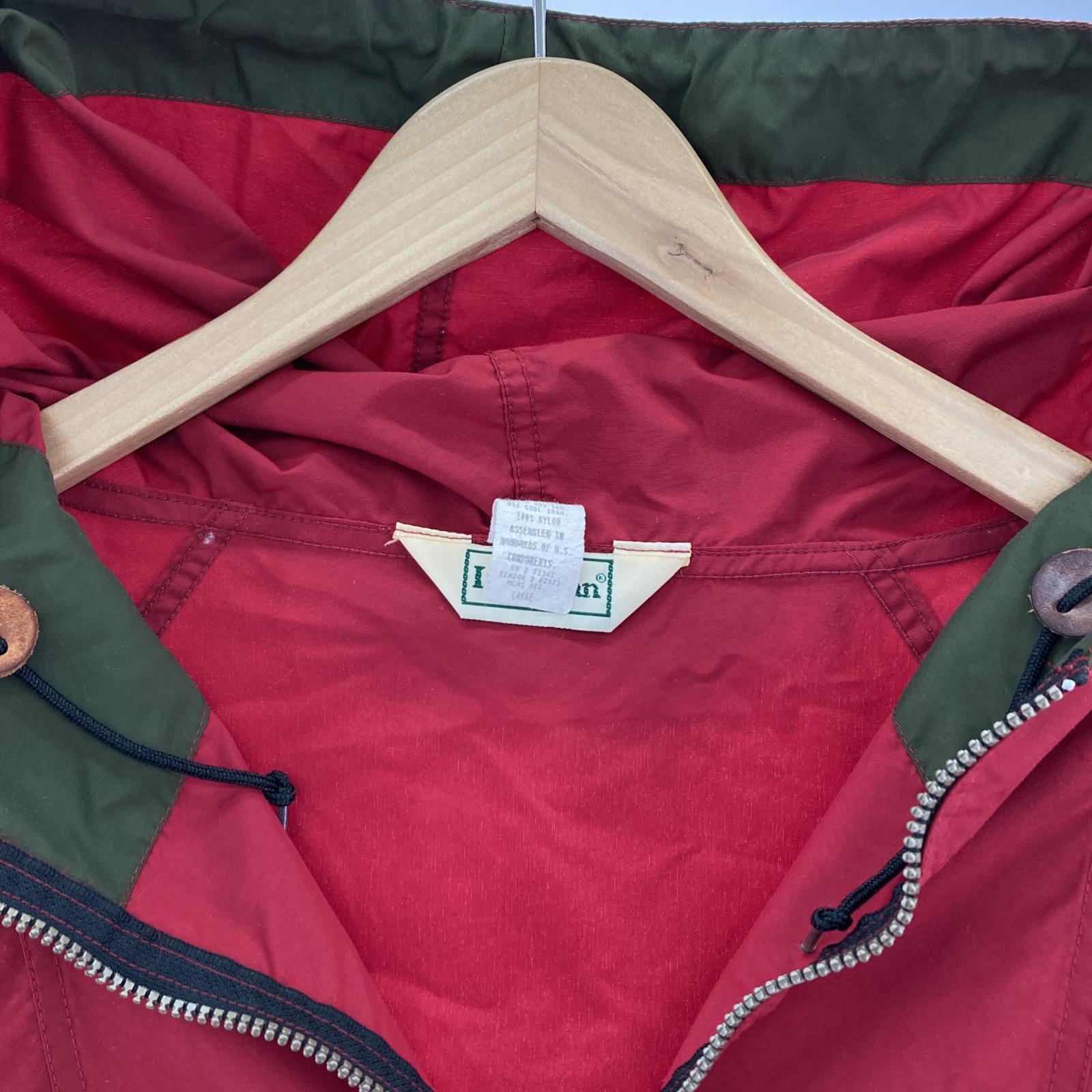 その他アウター L.L.Bean アノラック (L) L レッド