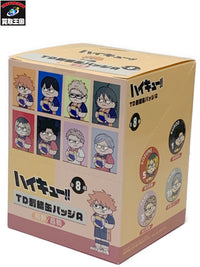 ハイキュー TD刺繍缶バッジA 烏野/音駒 BOX フィギュア/グッズ