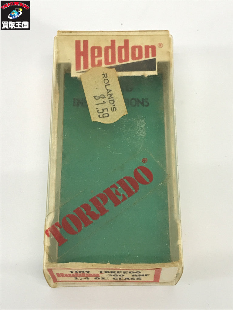 HEDDON タイニートーピード RHF その他ルアー
