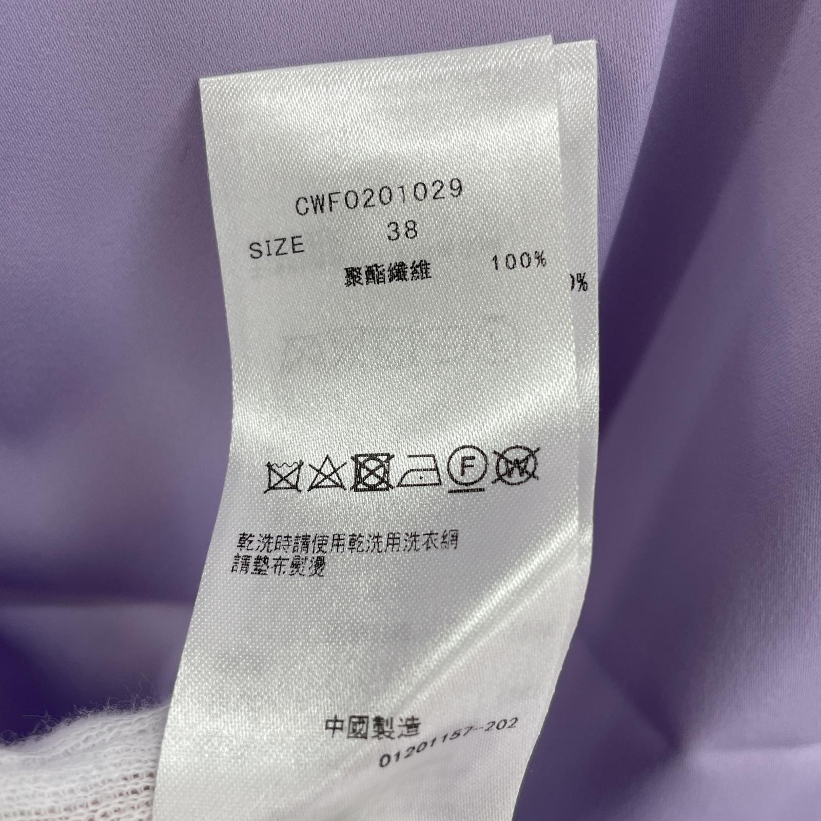ワンピース CELFORD プリーツワンピース パープル