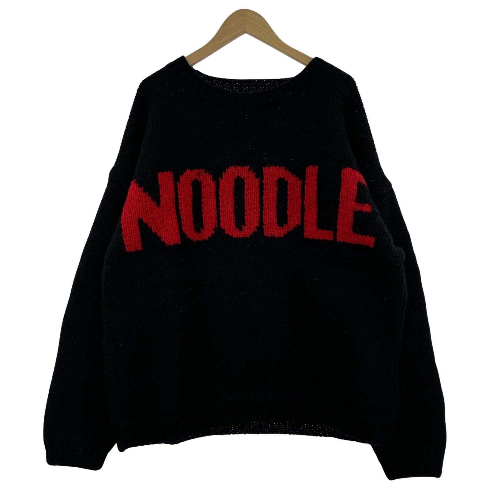 その他トップス MacMahon Woolen Mills Crew Neck Knit NOODLE 黒 ブラック