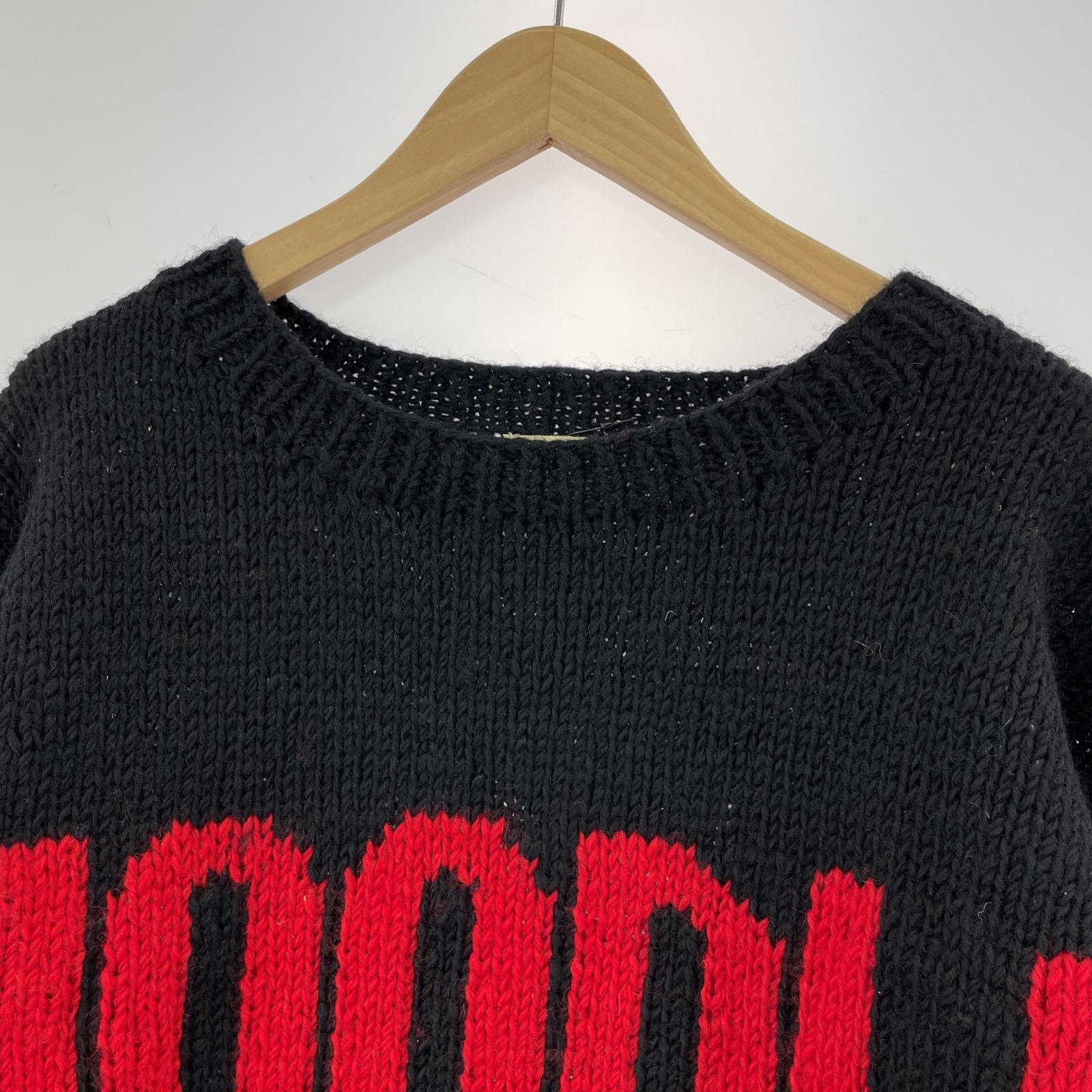 その他トップス MacMahon Woolen Mills Crew Neck Knit NOODLE 黒 ブラック