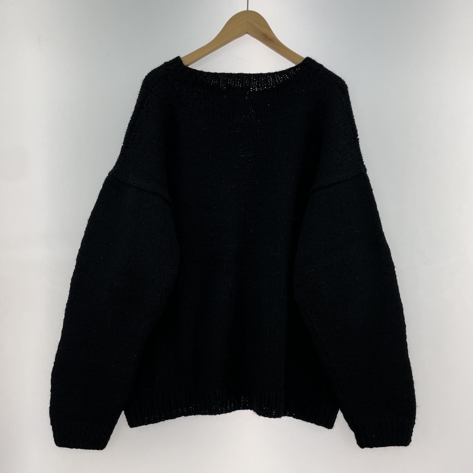 その他トップス MacMahon Woolen Mills Crew Neck Knit NOODLE 黒 ブラック