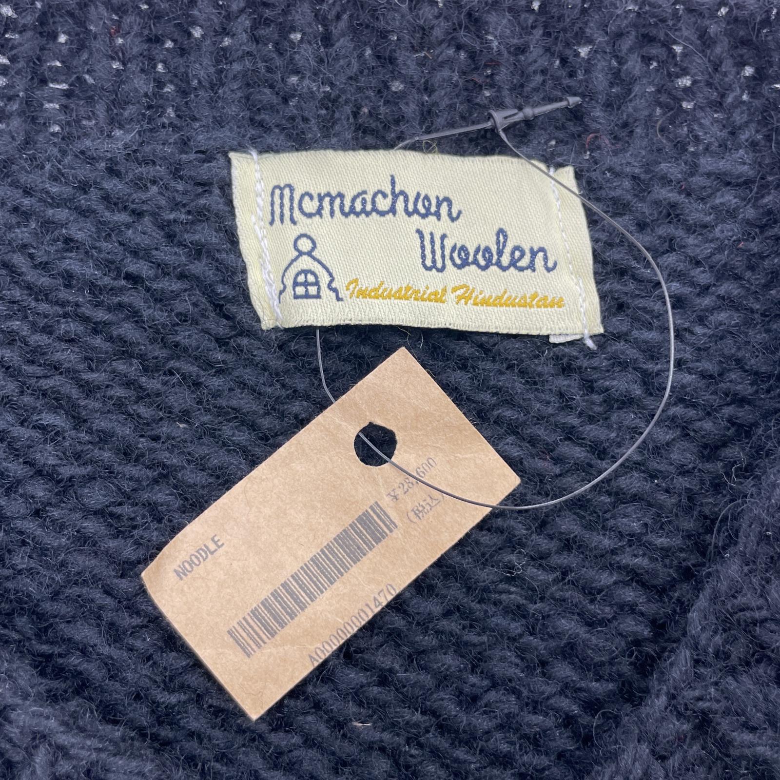 その他トップス MacMahon Woolen Mills Crew Neck Knit NOODLE 黒 ブラック