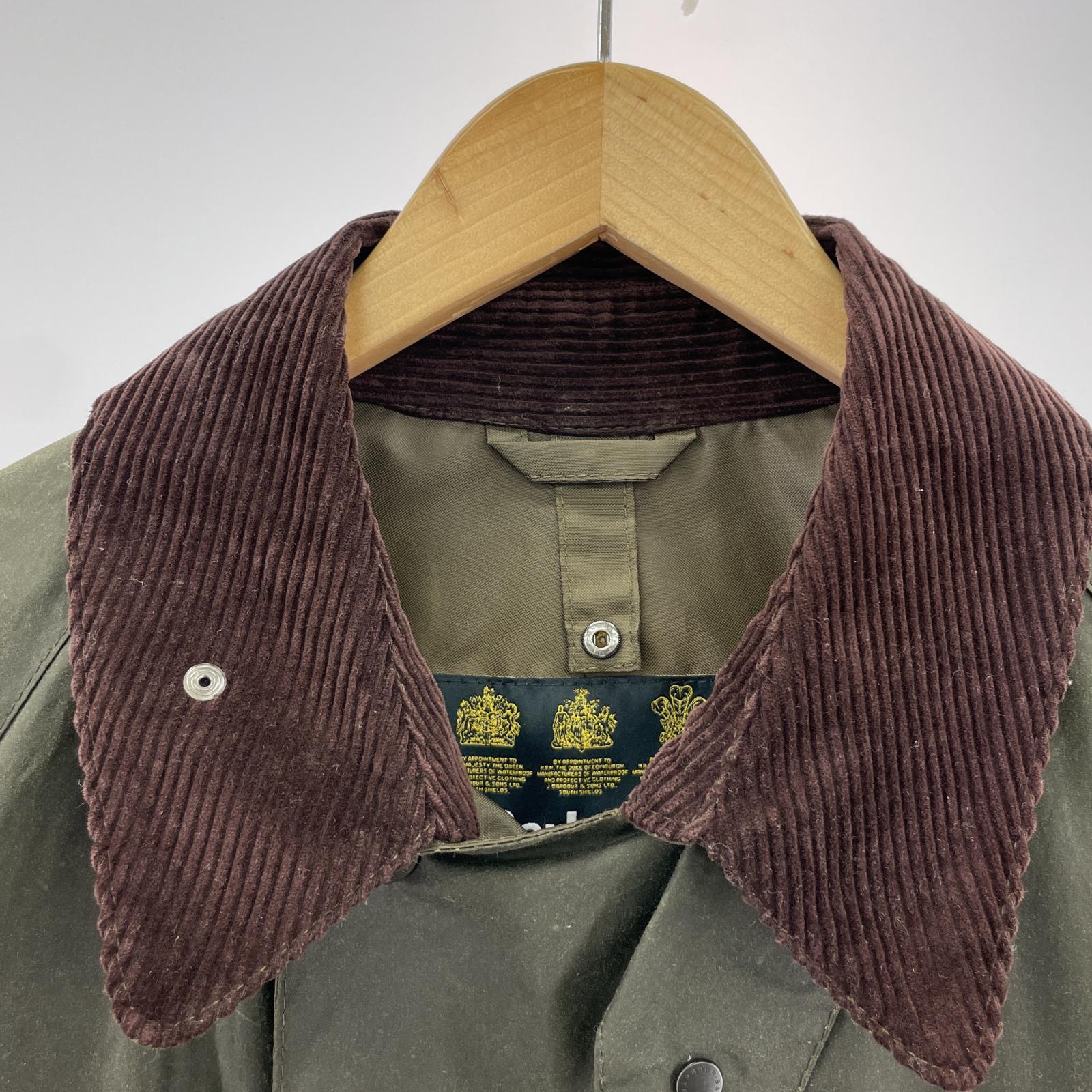 その他アウター Barbour Kaptain Sunshine 3/4 COAT オイルドコート 36 オリーブ