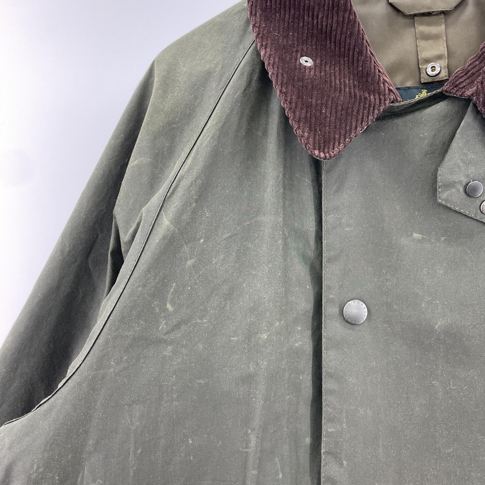 その他アウター Barbour Kaptain Sunshine 3/4 COAT オイルドコート 36 オリーブ