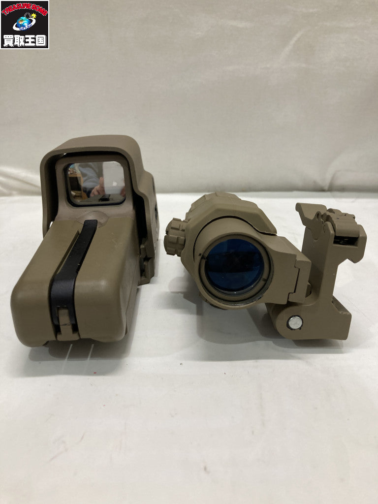 JJ AIRSOFT ドットサイト&G33 ガン