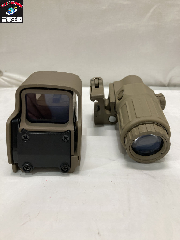 JJ AIRSOFT ドットサイト&G33 ガン