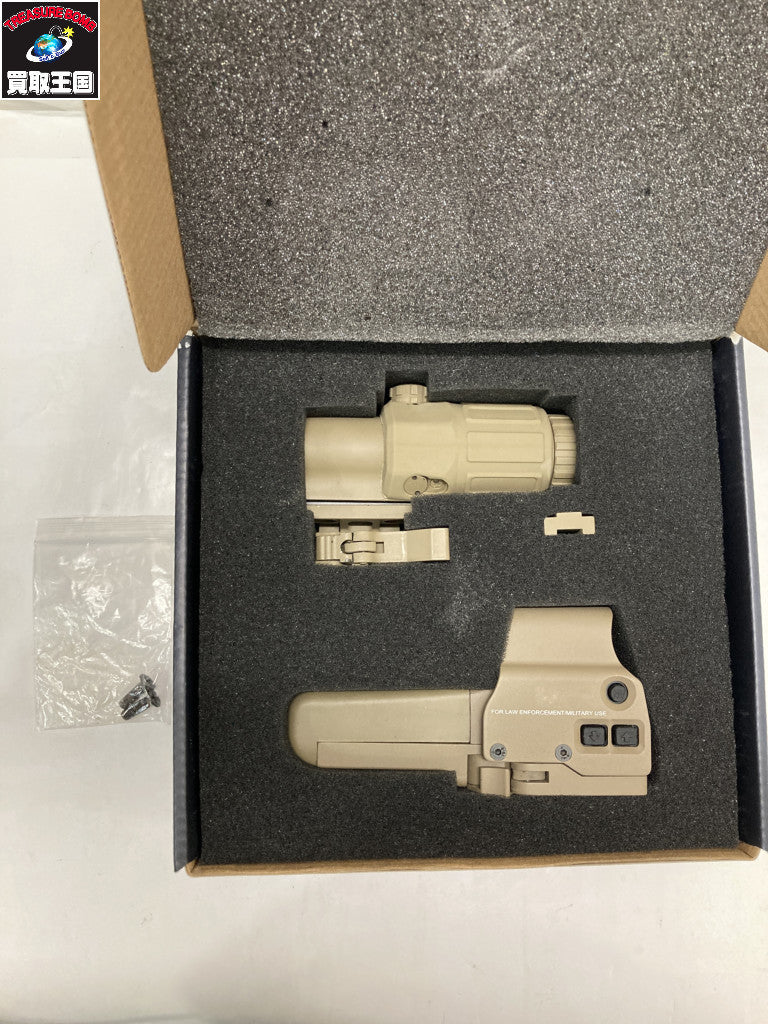 JJ AIRSOFT ドットサイト&G33 ガン