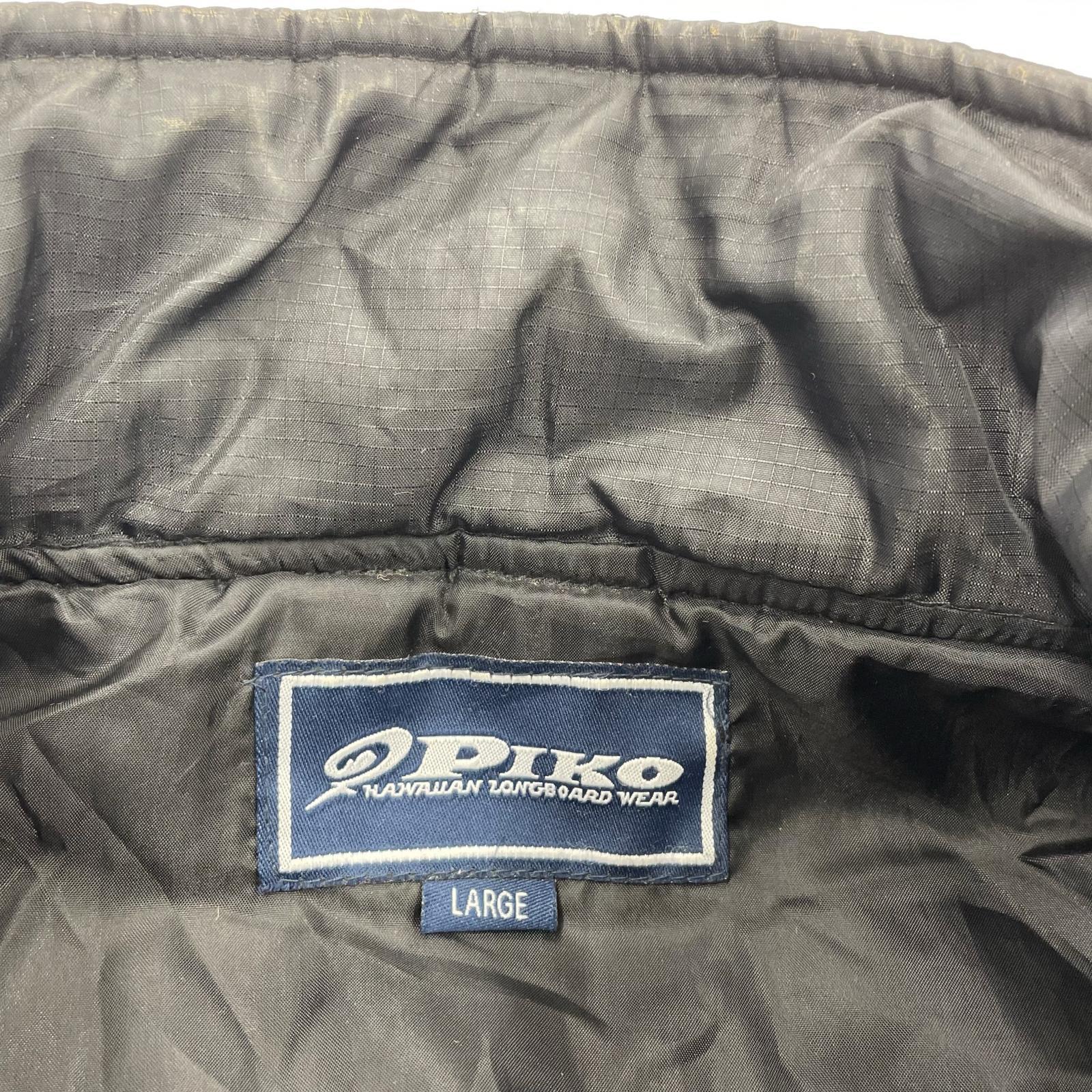 その他アウター PIKO 90s/キルティング中綿ジャケット L L ブラック
