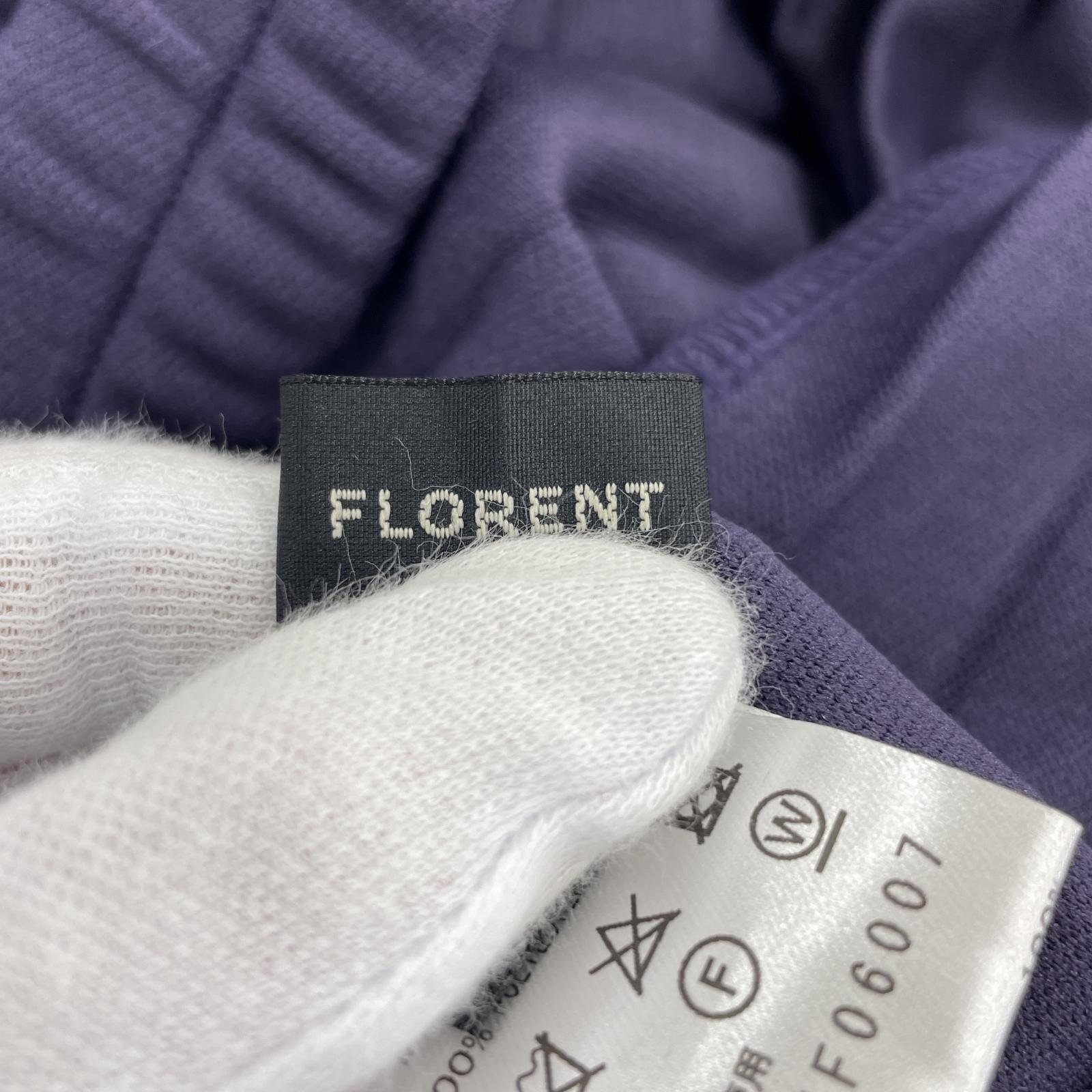 スカート FLORENT ポリエステルプリーツスカート 紫 32 パープル